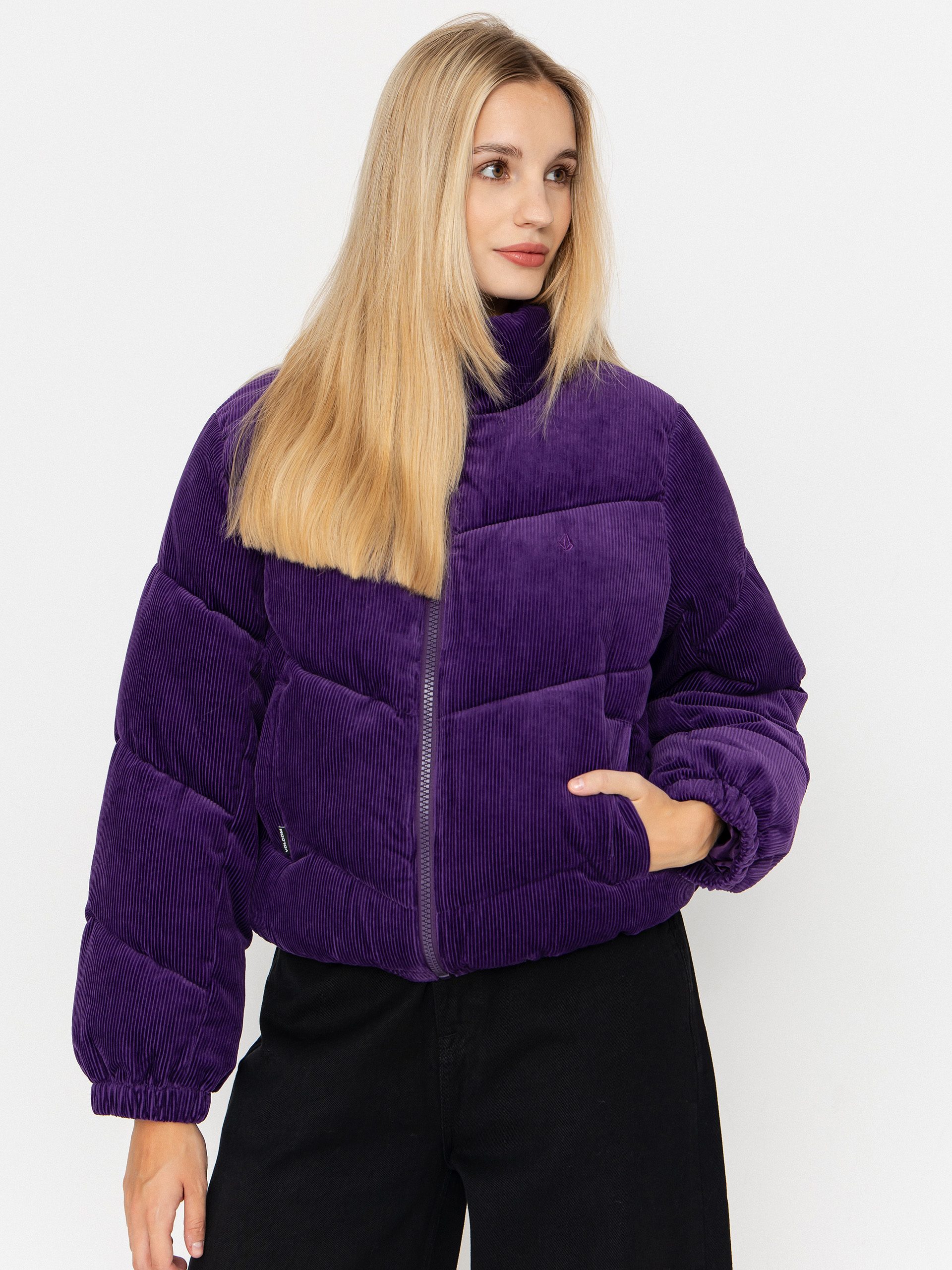 Kurtka Volcom Cord'n Stone Puff Wmn (acai)