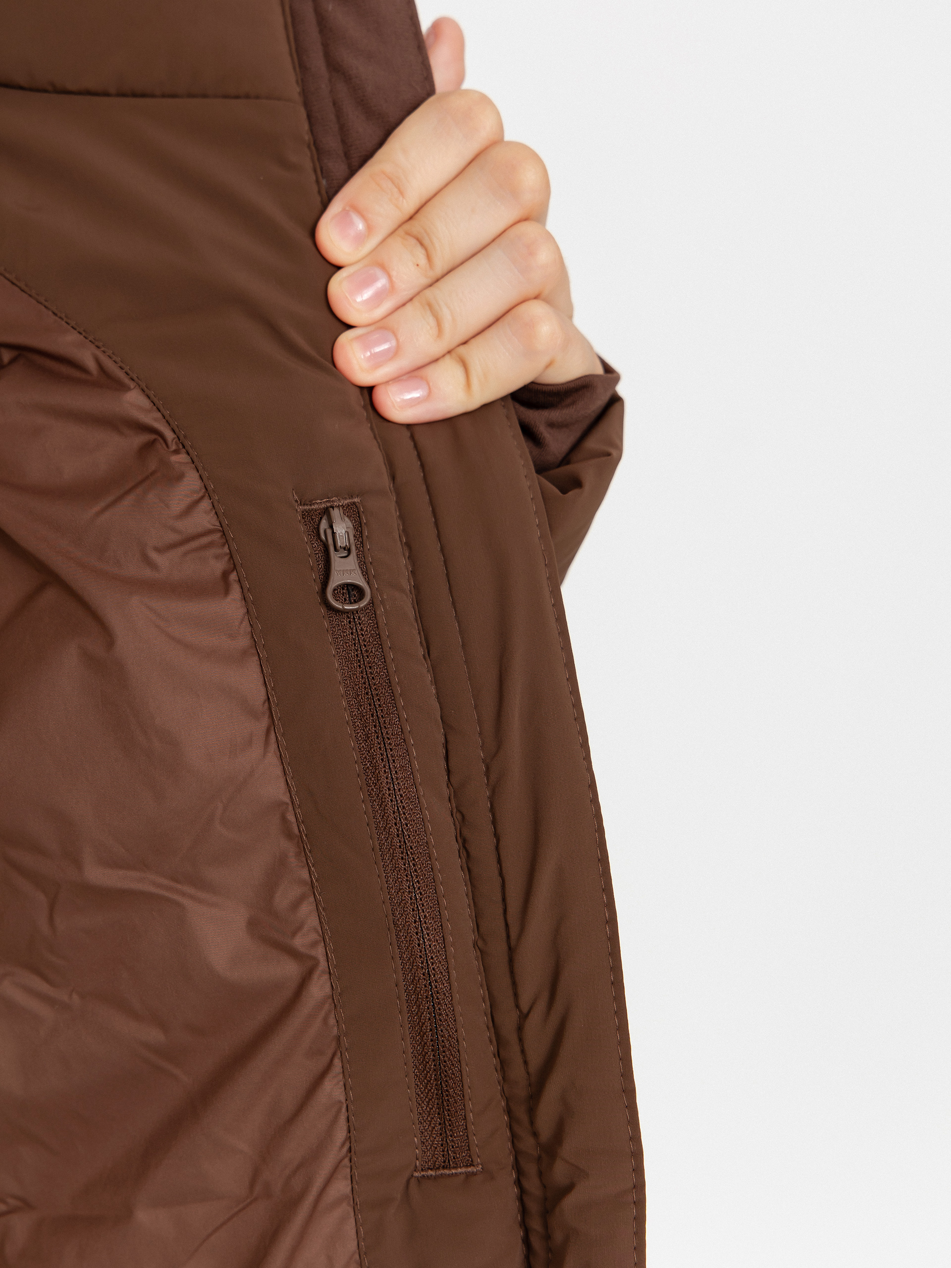 Kurtka Columbia Amaze Puff Hooded Wmn (tobacco)