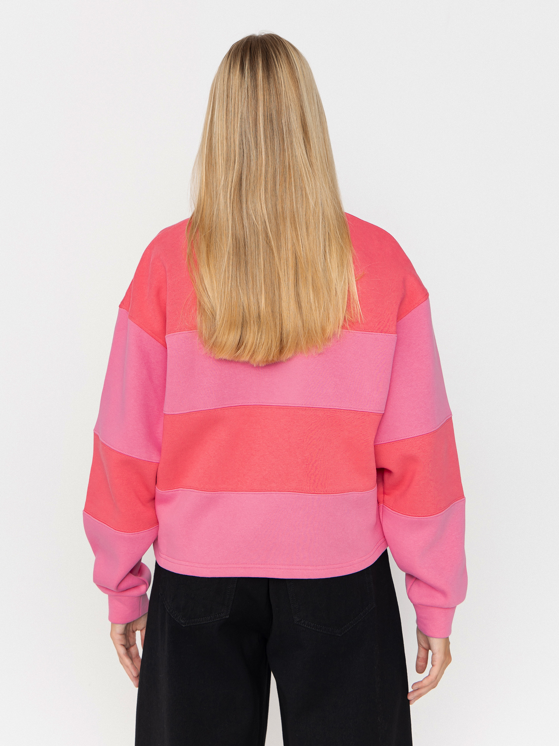 Bluza z kołnierzem Roxy Cross Your Mind Wmn (honey suckle)