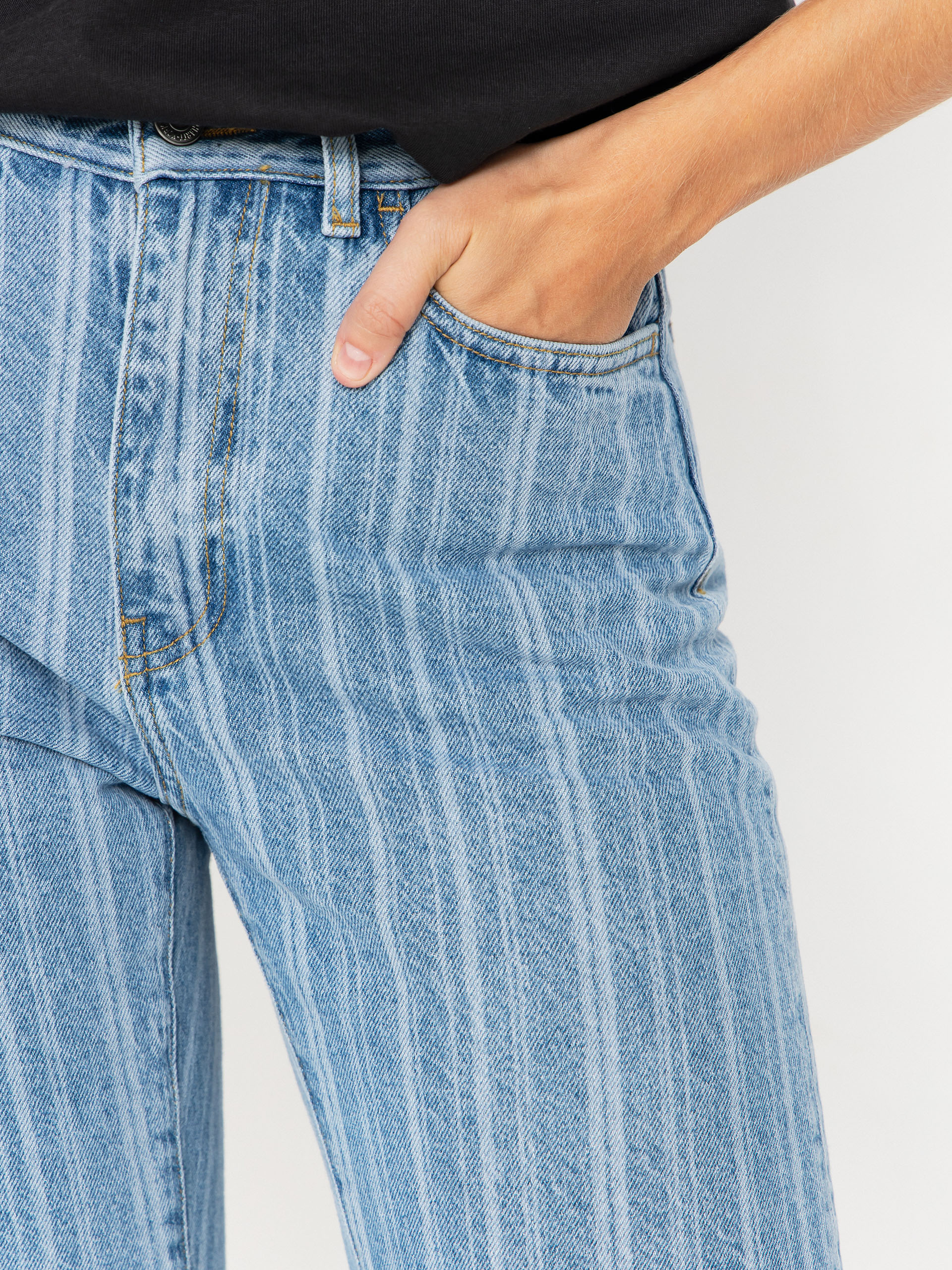 Spodnie Carhartt WIP Rylan Wmn (rylan stripe/blue/stone bleached)