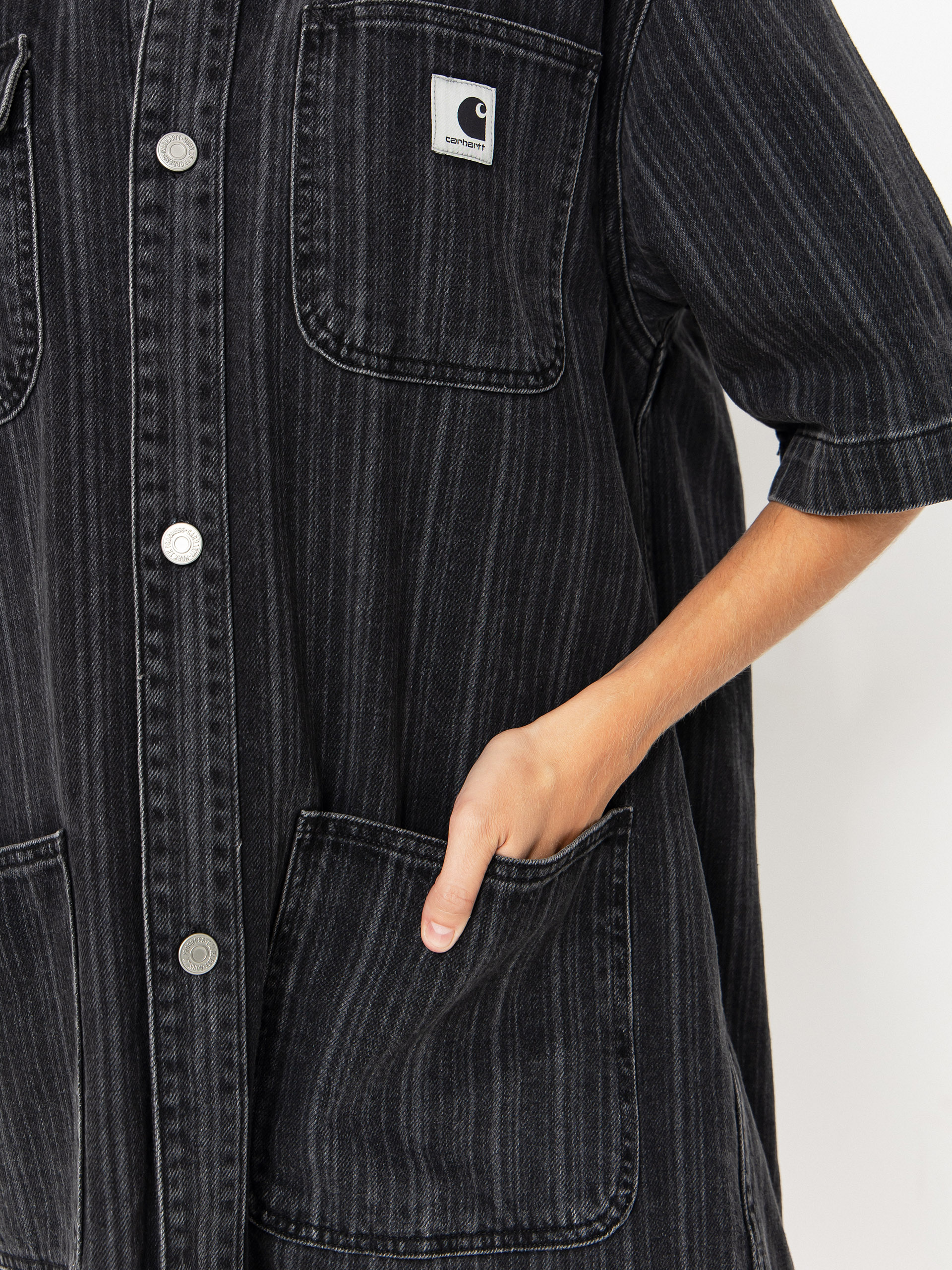 Sukienka Carhartt WIP Rylan Dress Wmn (rylan stripe/black/stone washed)