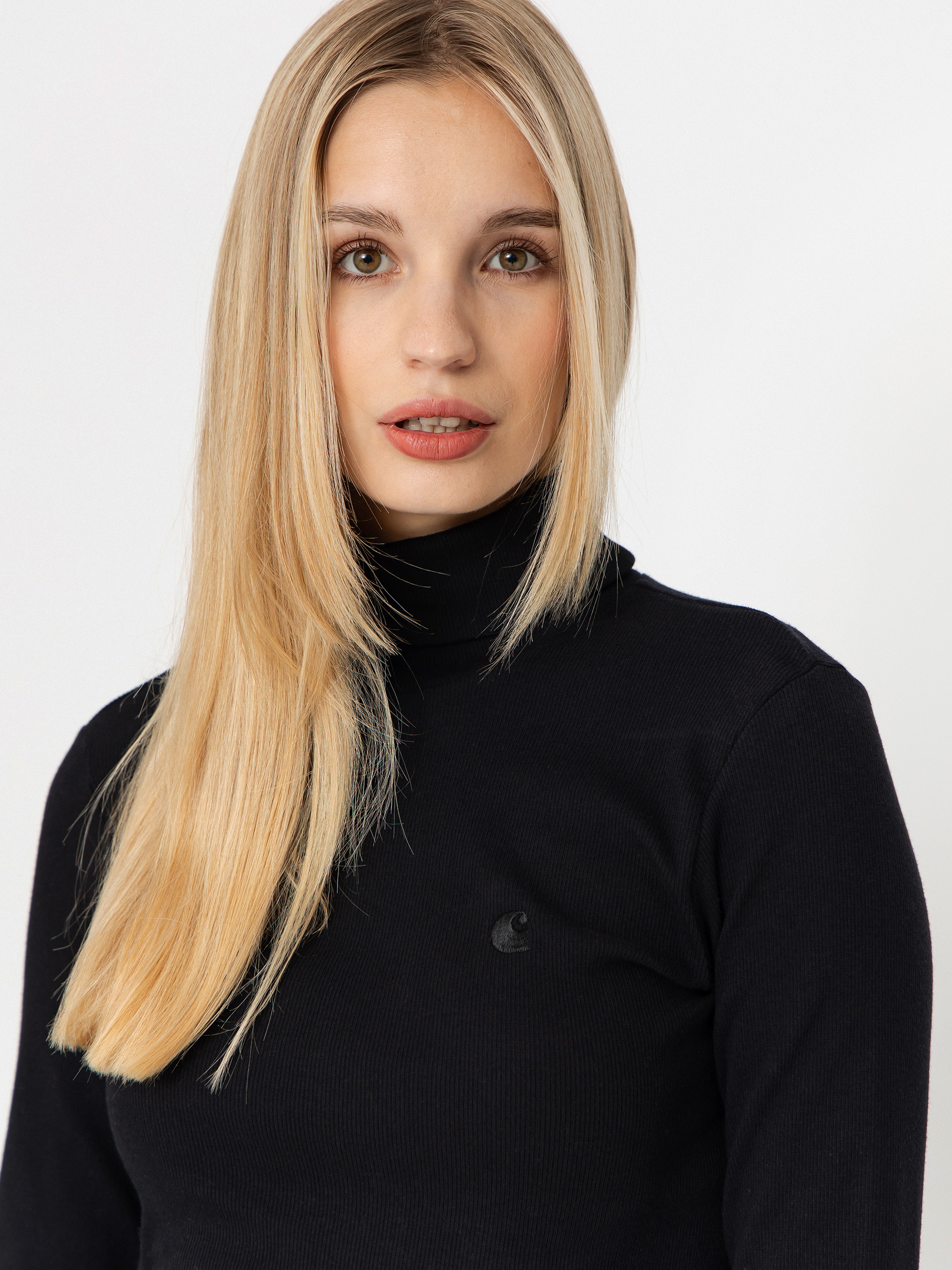Longsleeve Carhartt WIP Philipa Mockneck Wmn (black)
