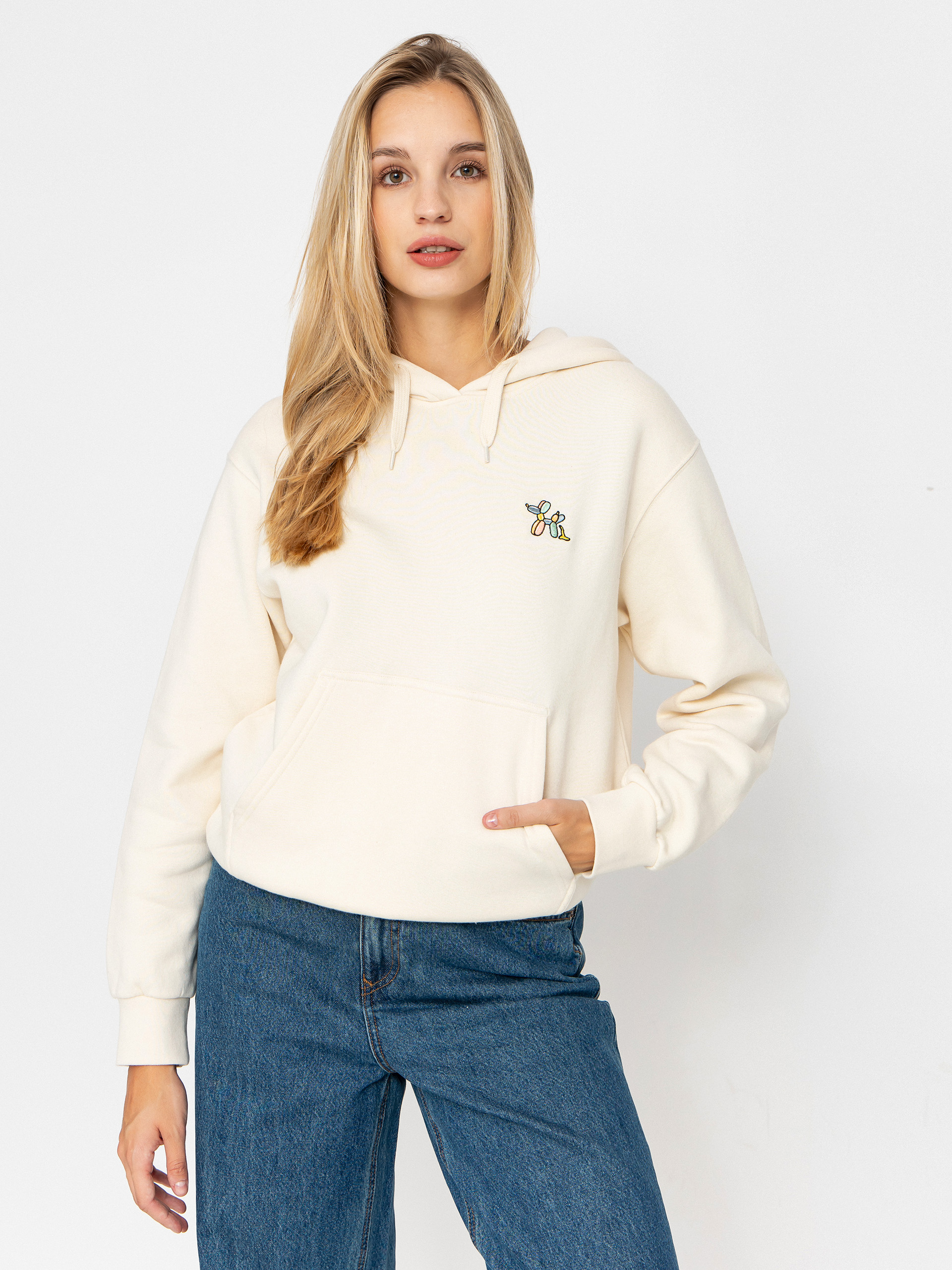 Bluza z kapturem Iriedaily Puffy Dog HD Wmn (undyed)