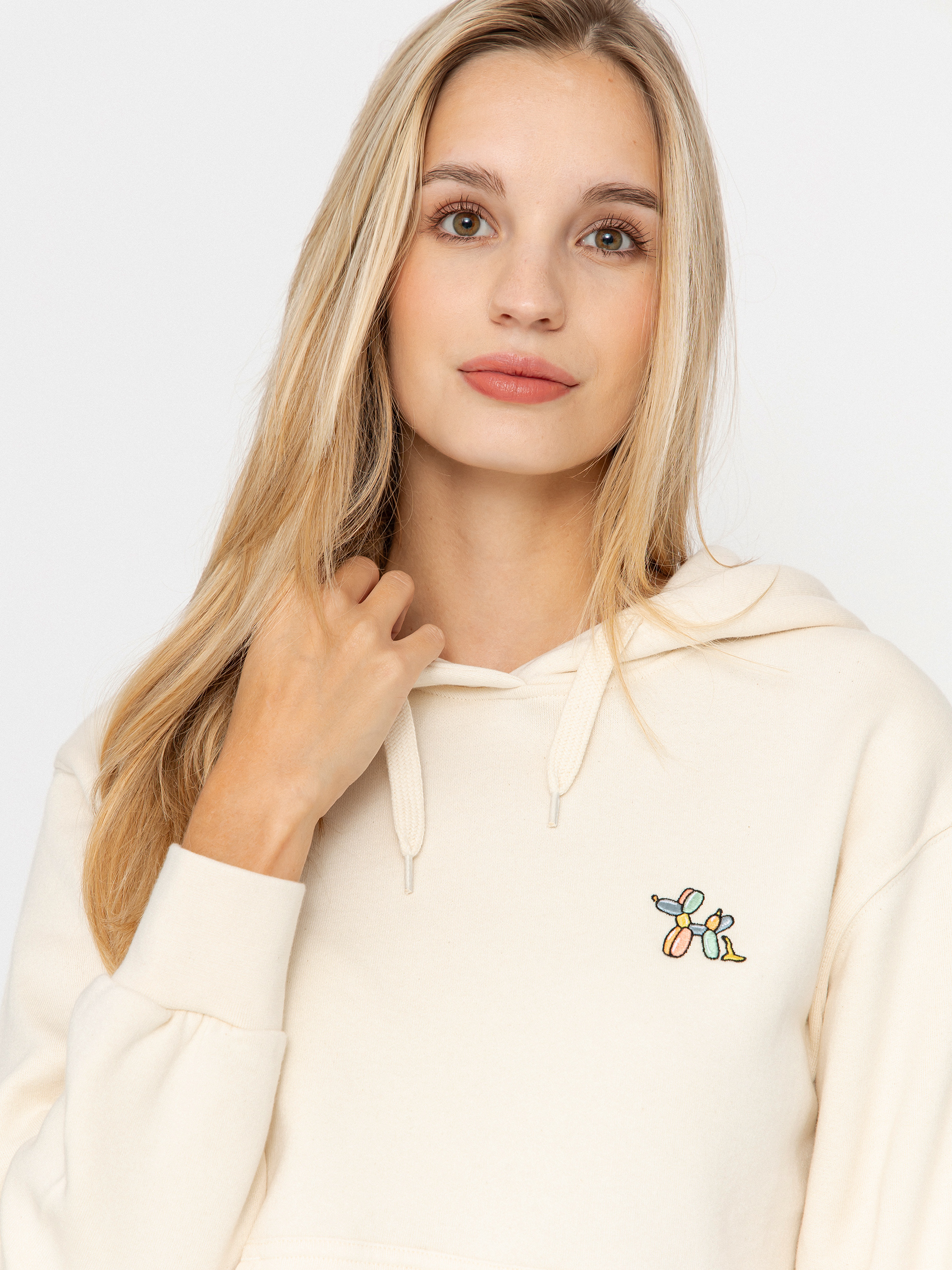 Bluza z kapturem Iriedaily Puffy Dog HD Wmn (undyed)