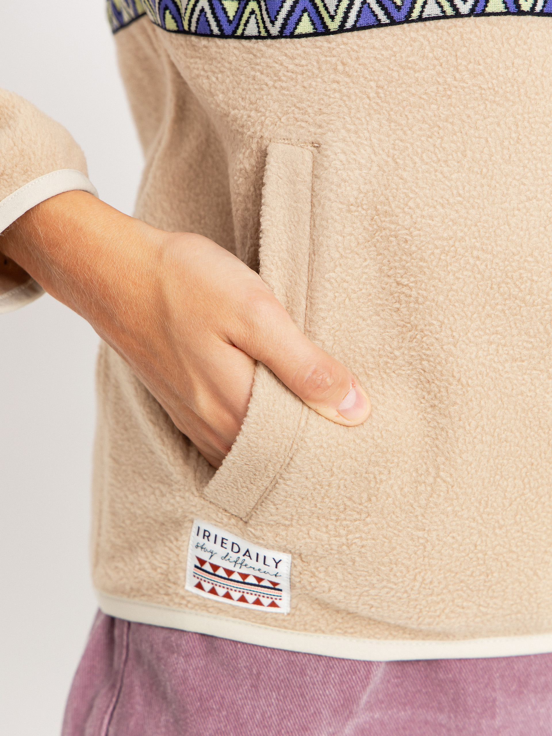 Damski Polar Iriedaily Holina (khaki)