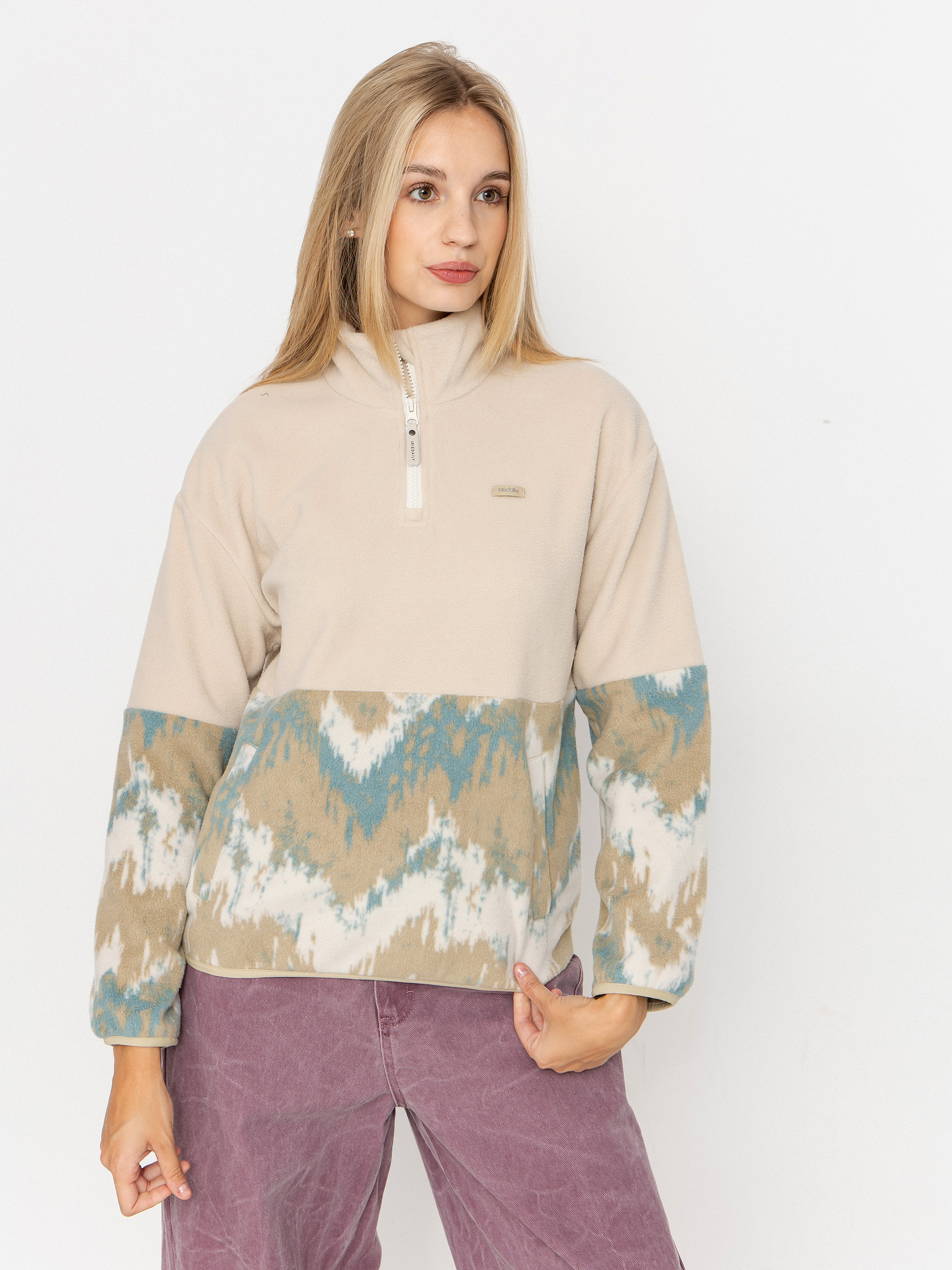 Polar Iriedaily Half Indi Troyer Wmn (khaki grey)