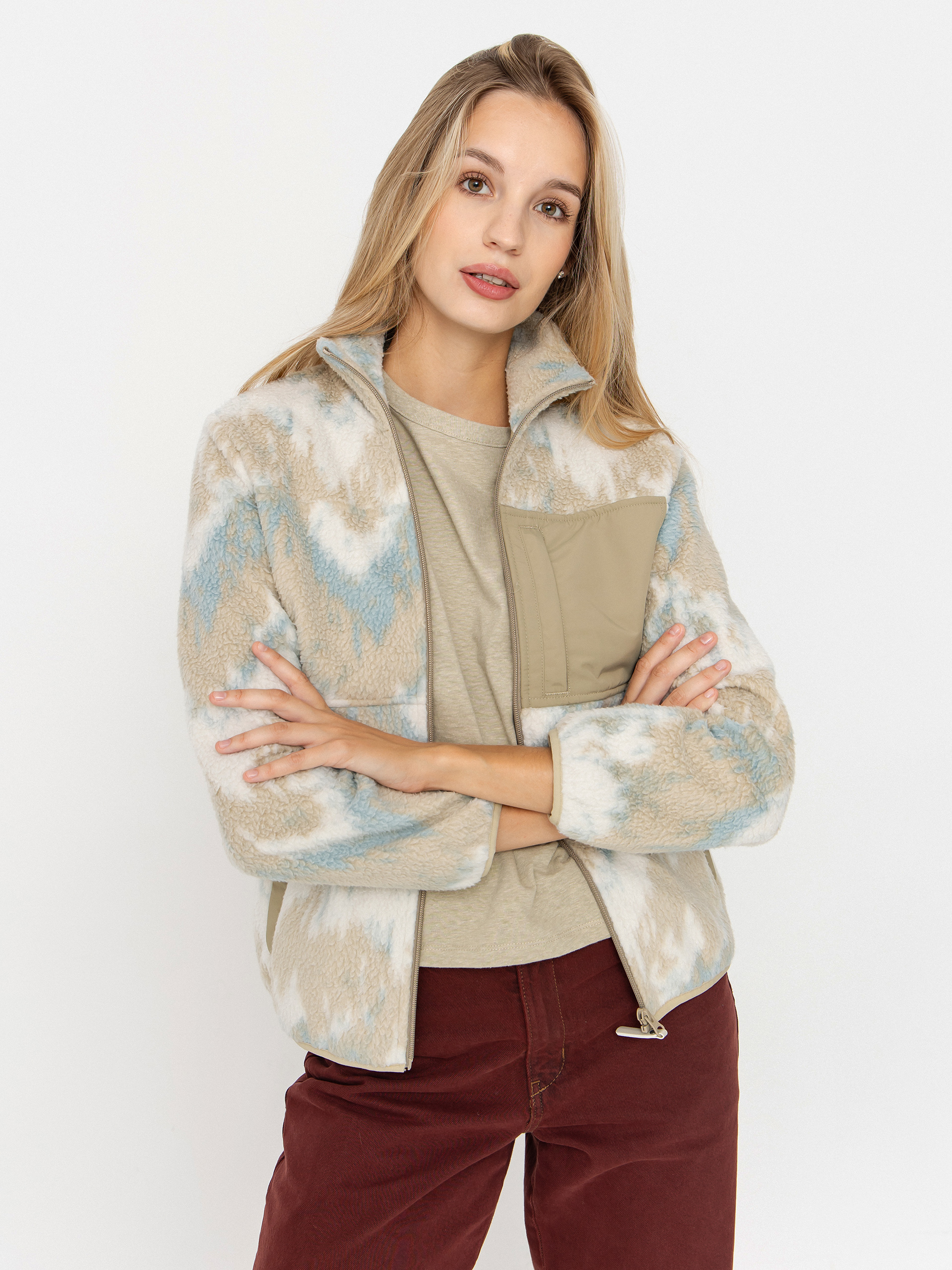 Kurtka Iriedaily Arkta Teddy 2 Wmn (khaki grey)