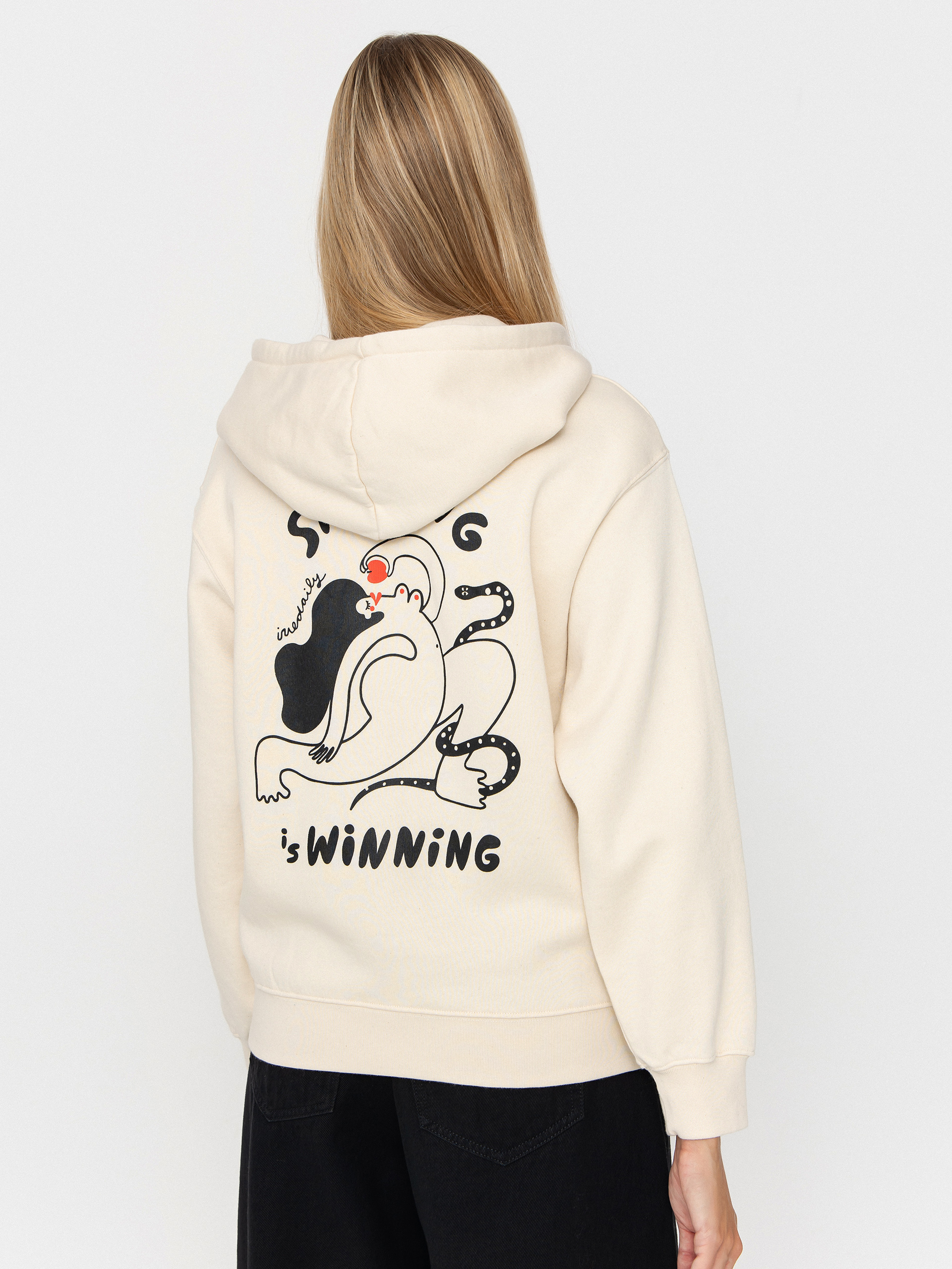 Bluza z kapturem Iriedaily Sinning HD Wmn (undyed)