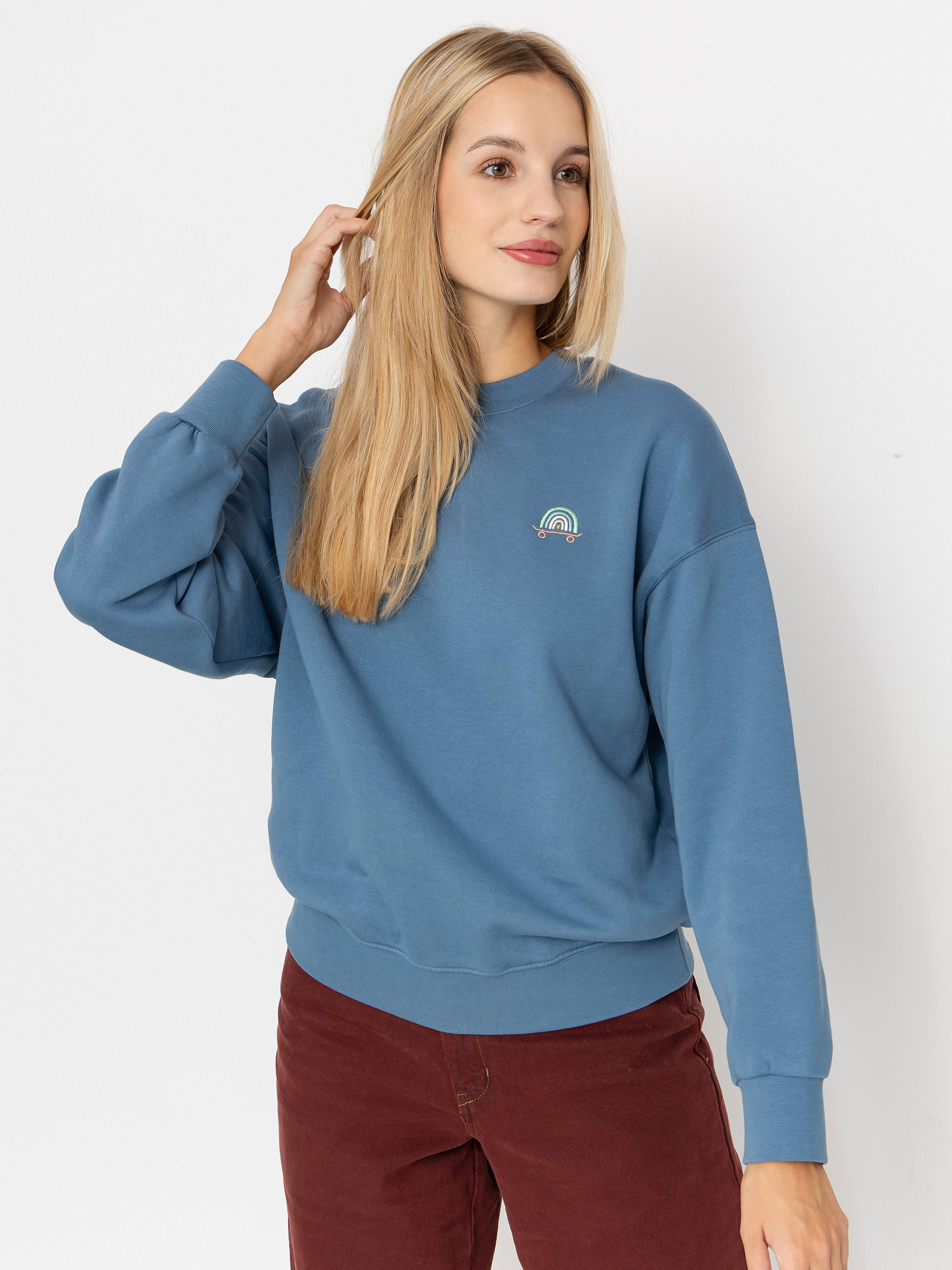 Bluza Iriedaily Skate Heart Wmn (greyblue)