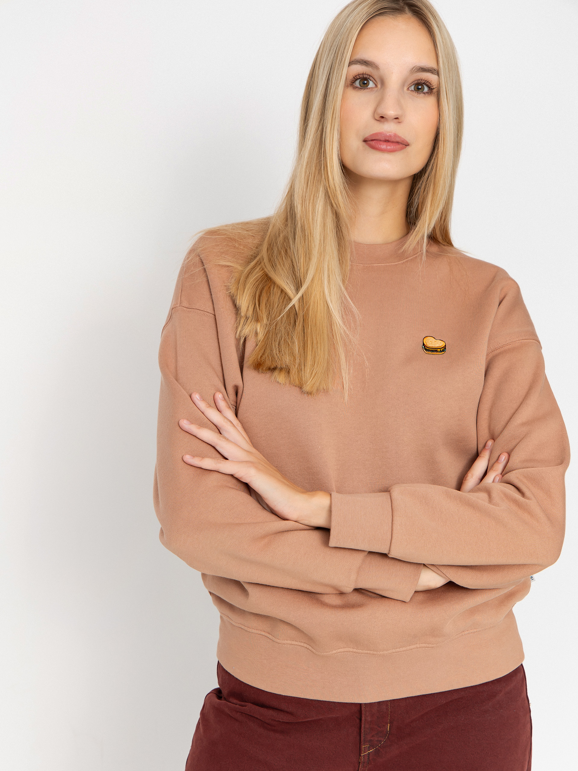 Bluza Iriedaily Burger Love Wmn (cedar rose)