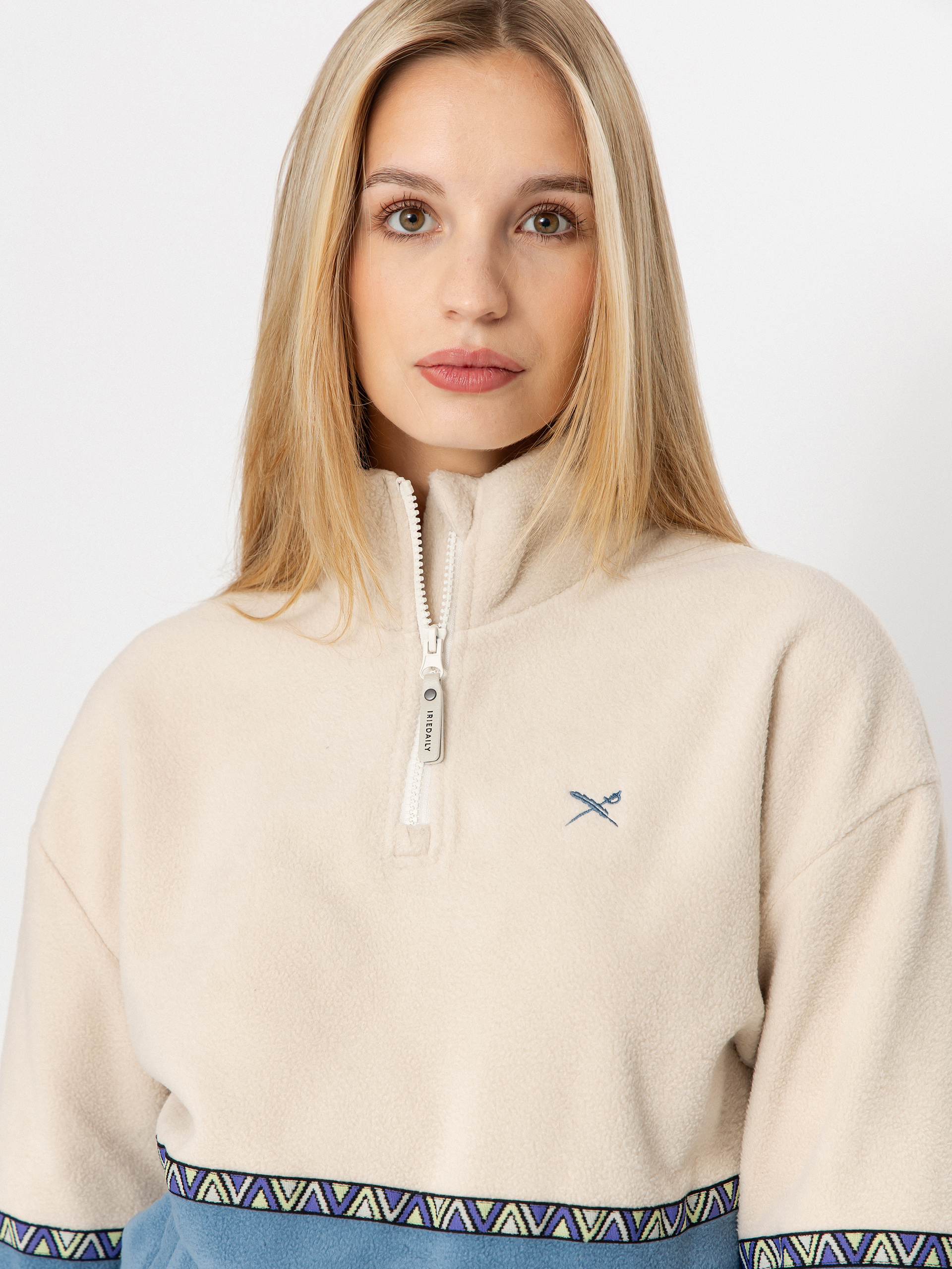 Damski Polar Iriedaily Holina (grey blue)