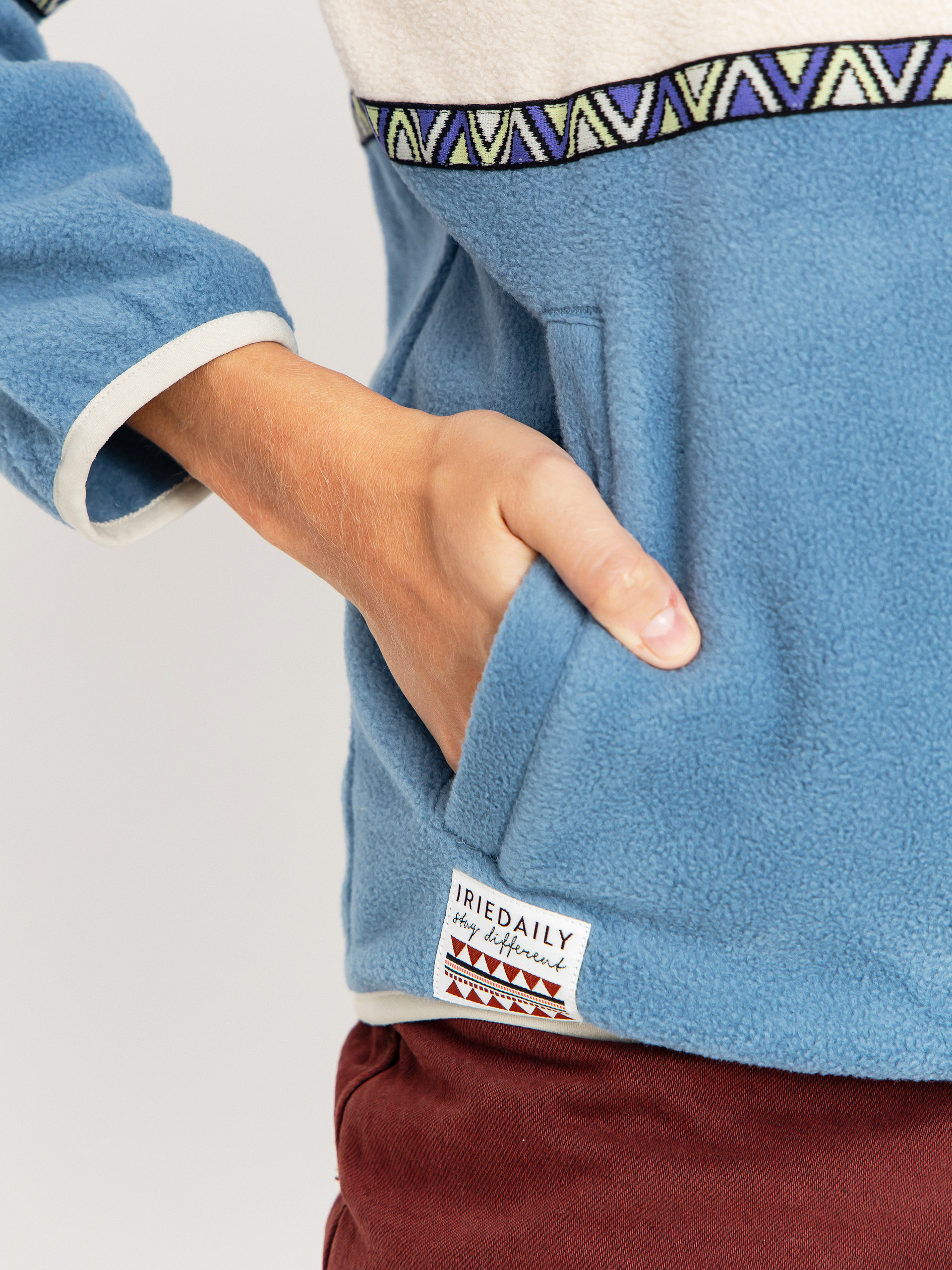 Damski Polar Iriedaily Holina (grey blue)