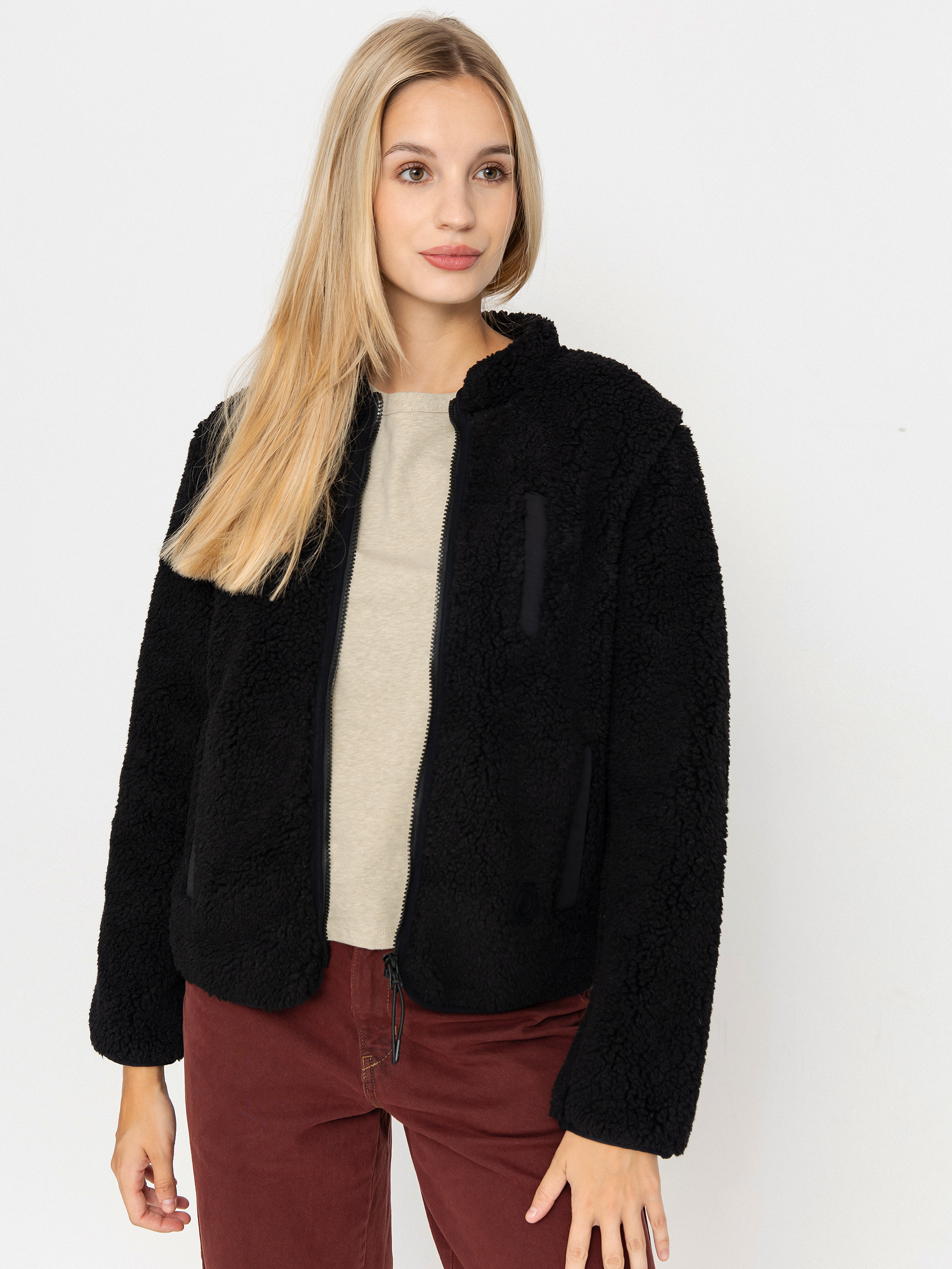 Bluza Volcom Wuzer Fuzzar Wmn (black)