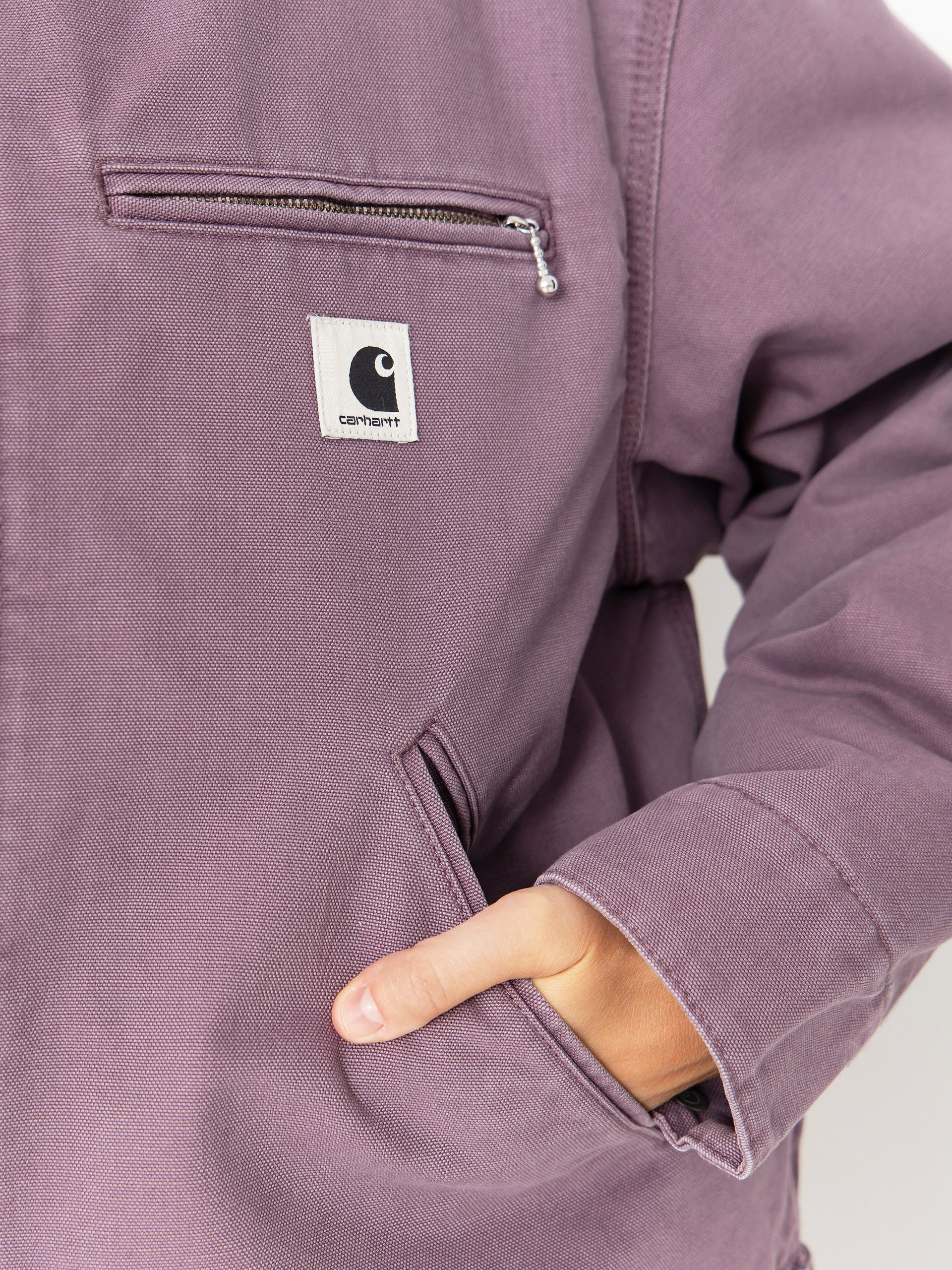 Kurtka Carhartt WIP OG Detroit Wmn (phlox/black/stone canvas)