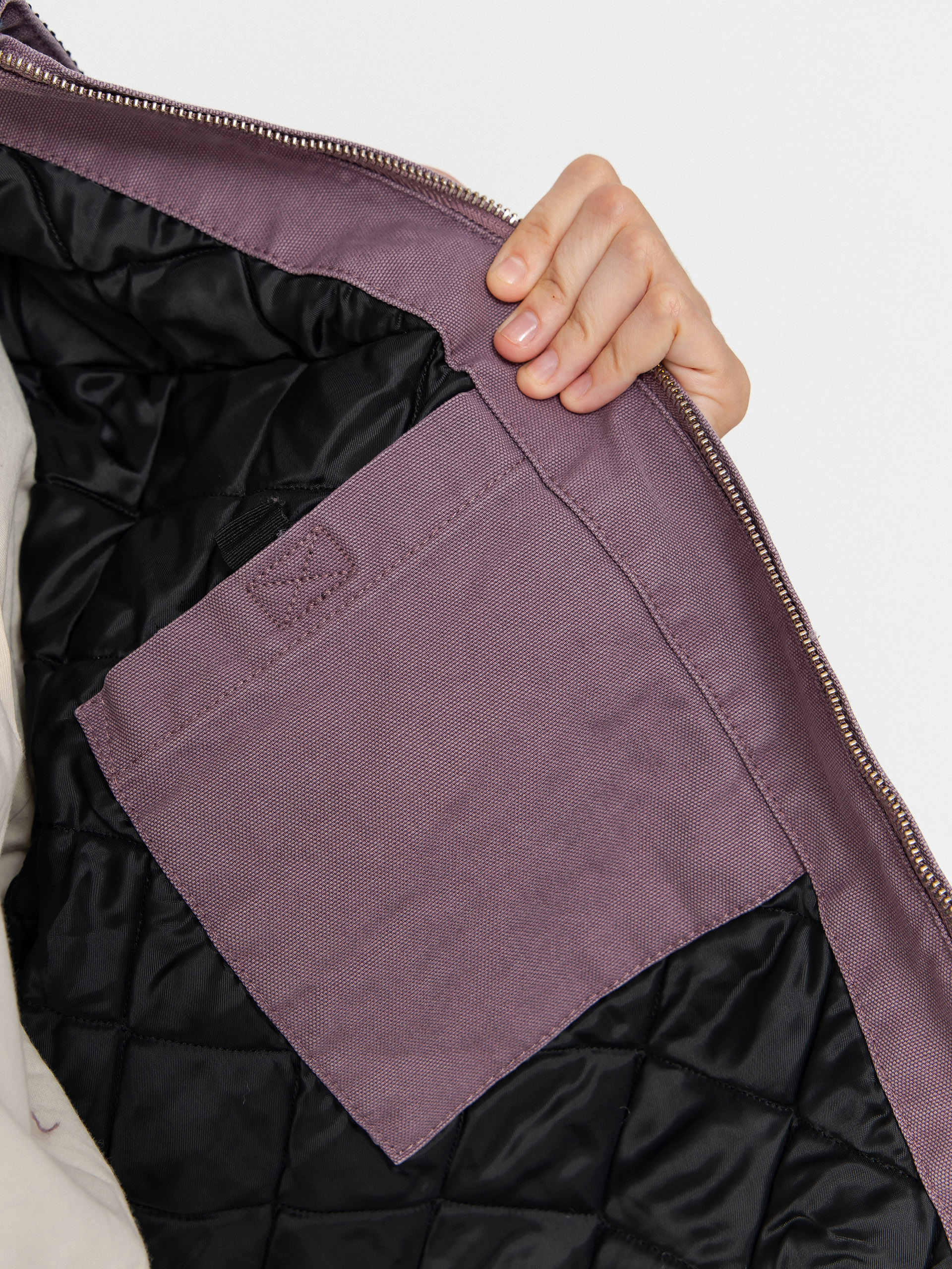 Kurtka Carhartt WIP OG Detroit Wmn (phlox/black/stone canvas)