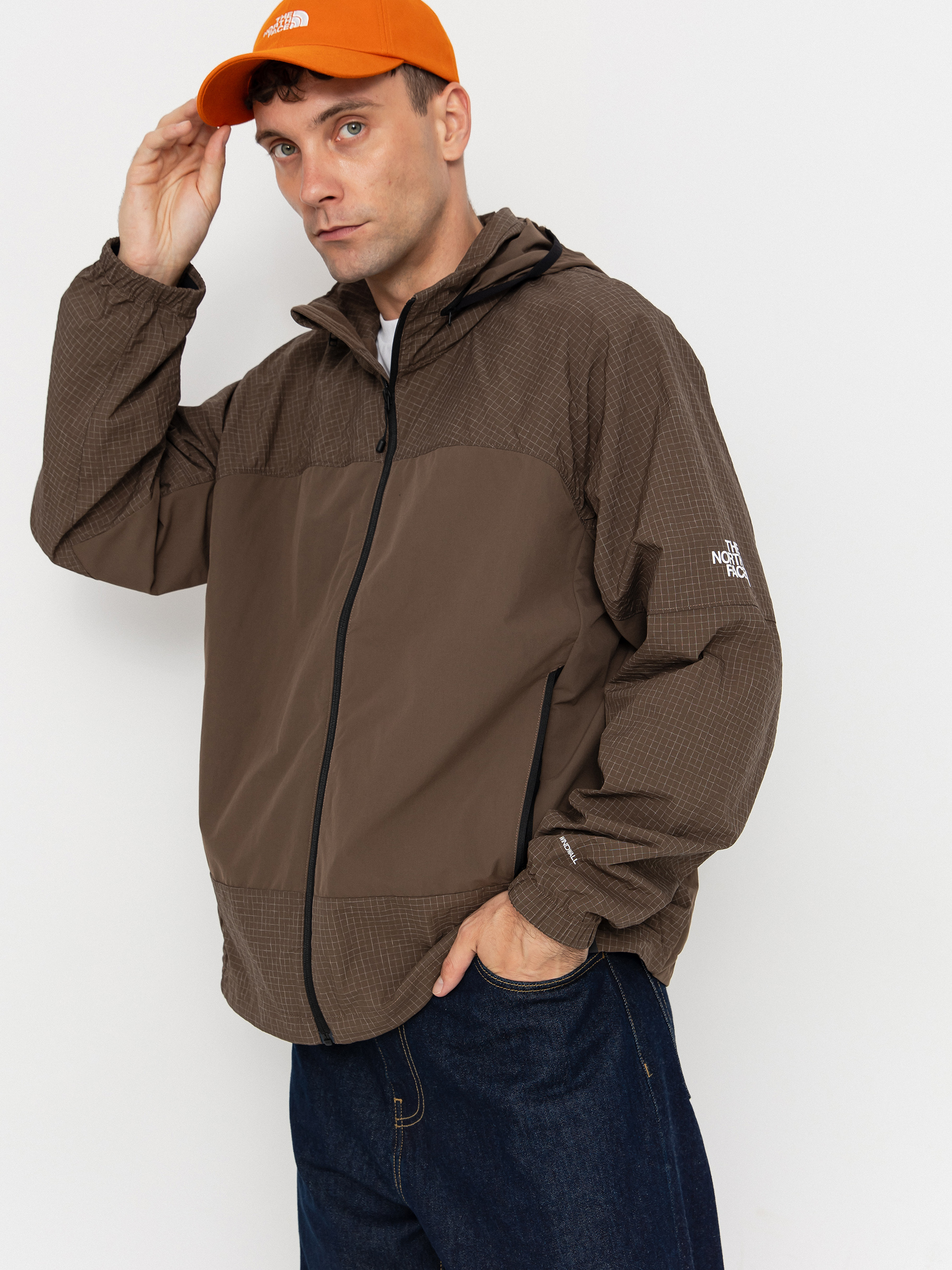 Kurtka The North Face Hke Utility Wind (smokey brown)