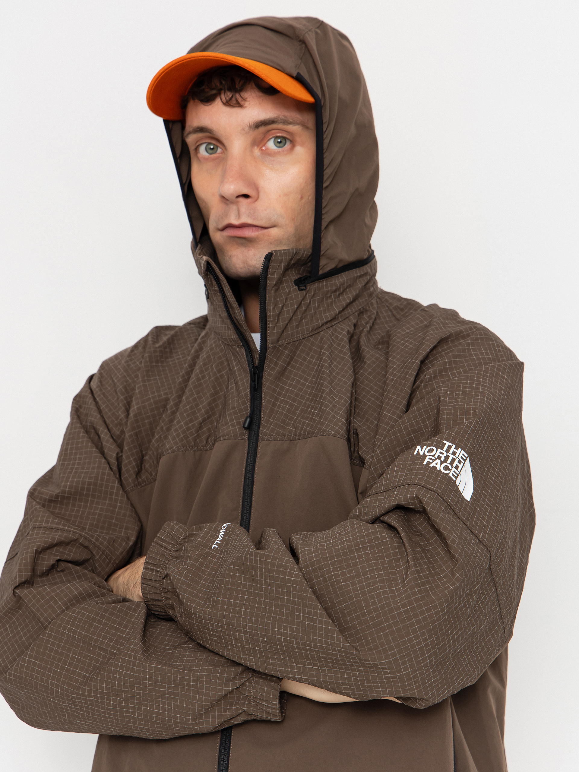 Kurtka The North Face Hke Utility Wind (smokey brown)