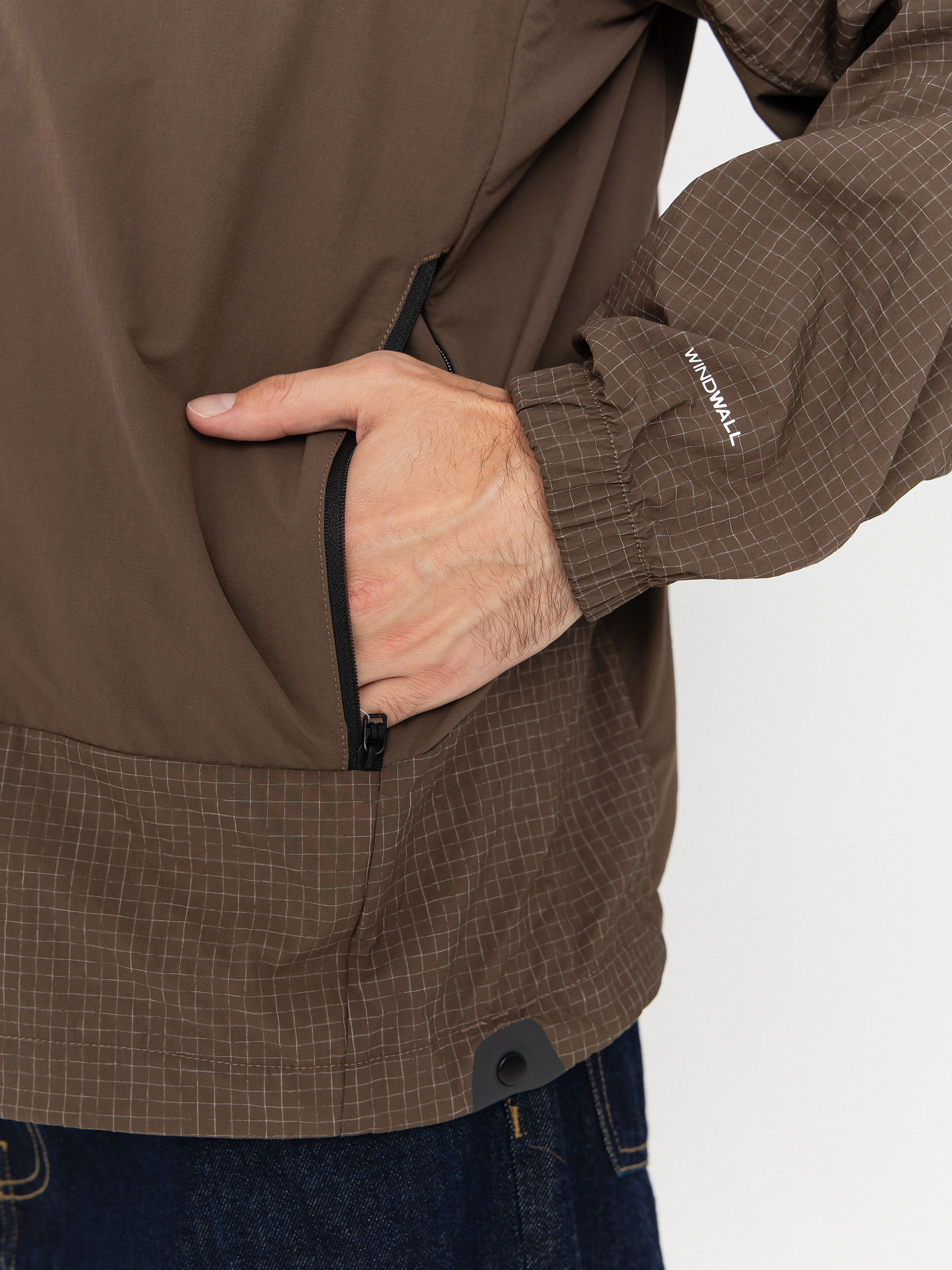 Kurtka The North Face Hke Utility Wind (smokey brown)