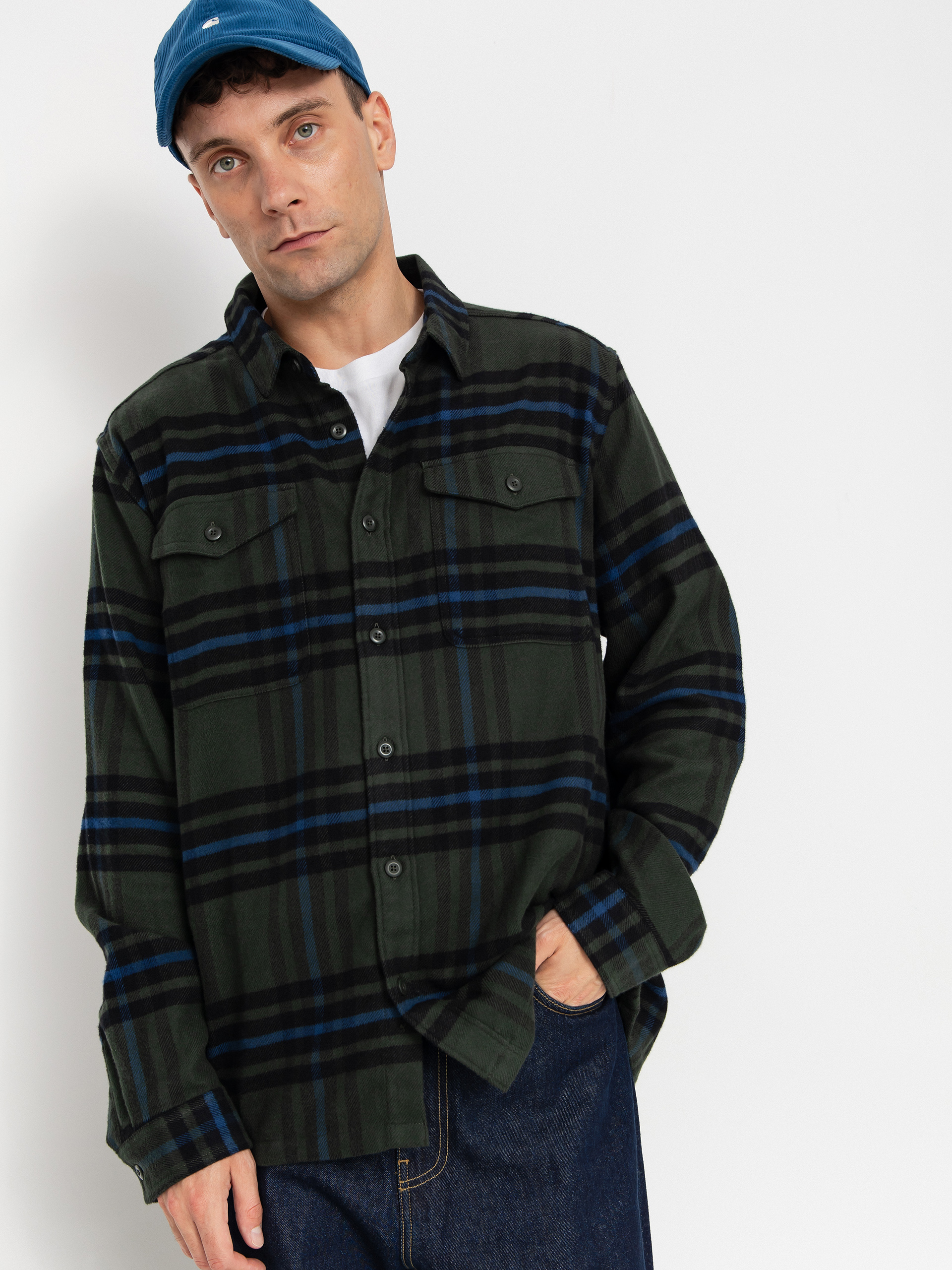 Koszula Patagonia Fjord Flannel (catch old growth green)