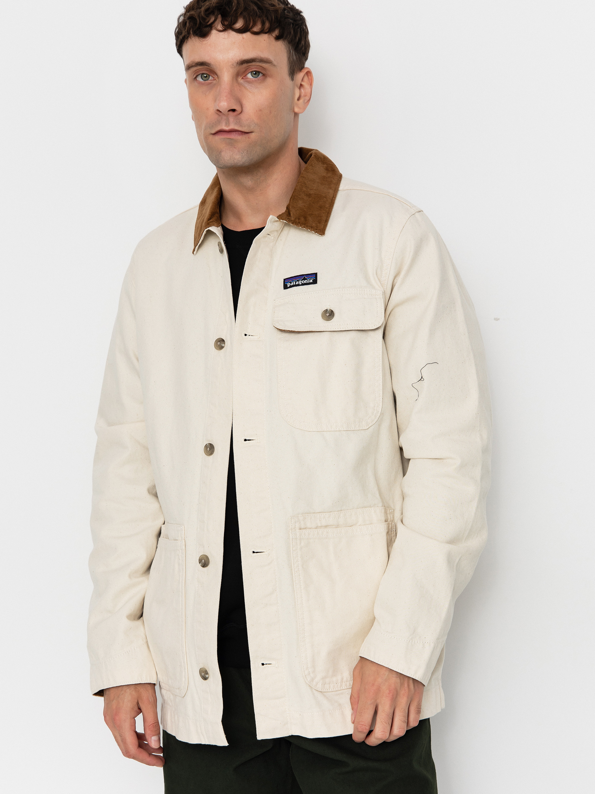 Kurtka Patagonia Point Reyes Canvas (undyed natural)