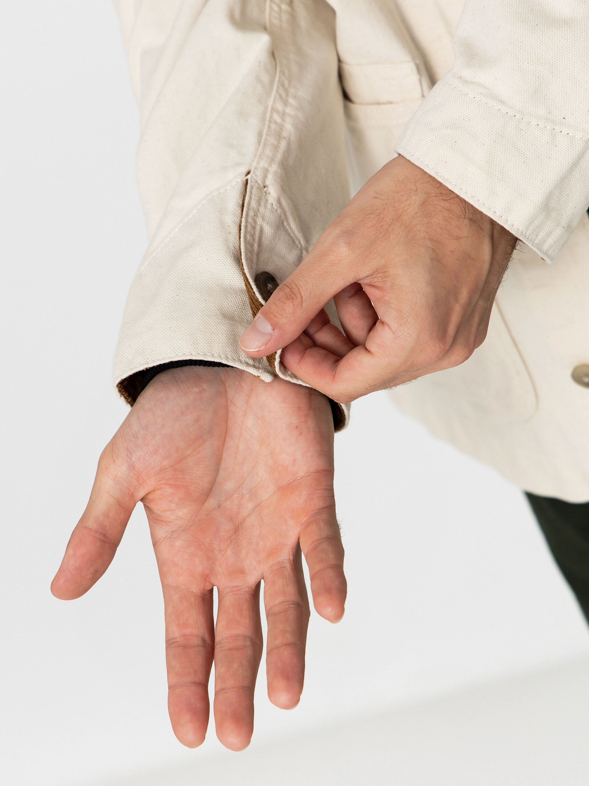 Kurtka Patagonia Point Reyes Canvas (undyed natural)