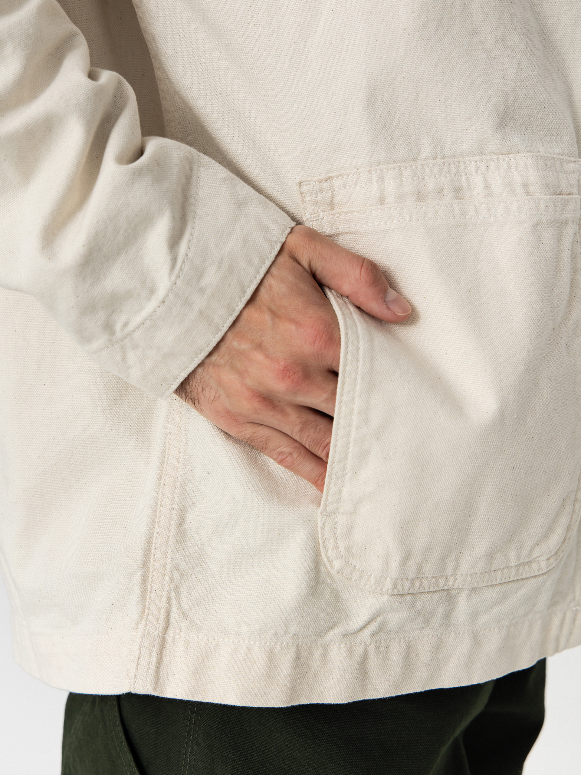 Kurtka Patagonia Point Reyes Canvas (undyed natural)