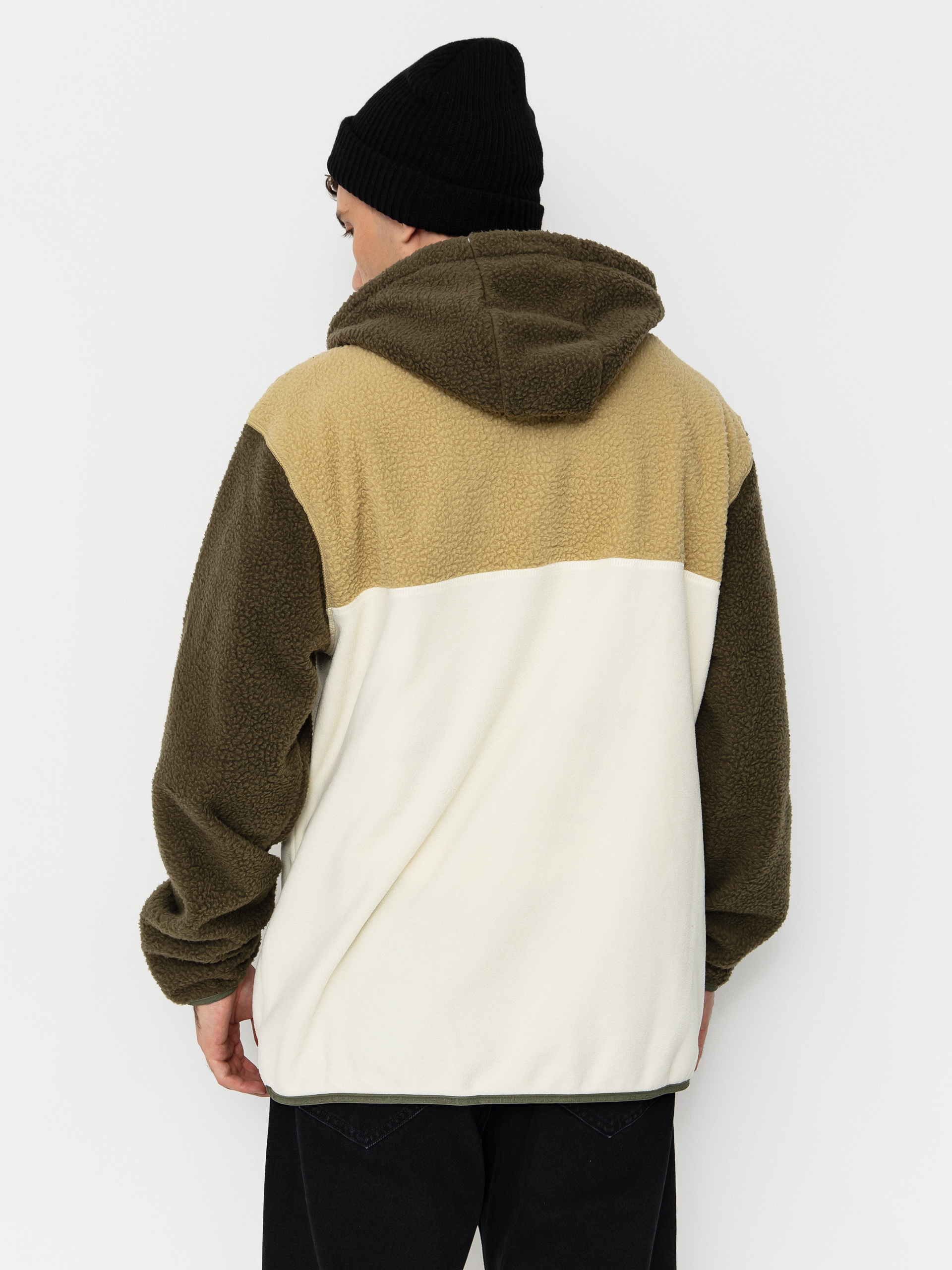 Męski Polar Quiksilver Ocean View Mix Up Hoody (grape leaf)