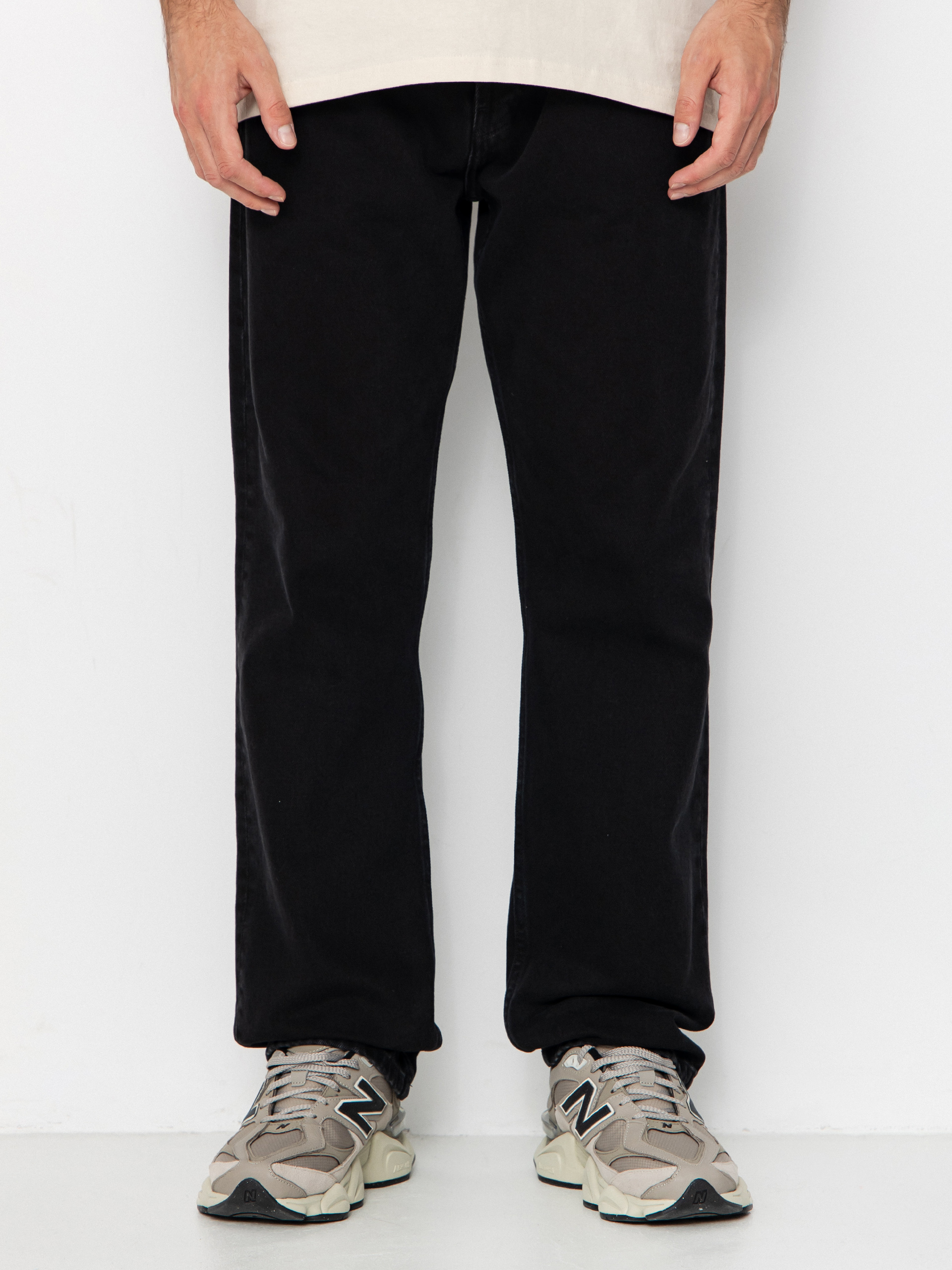 Spodnie Carhartt WIP Nolan (black/stone washed)