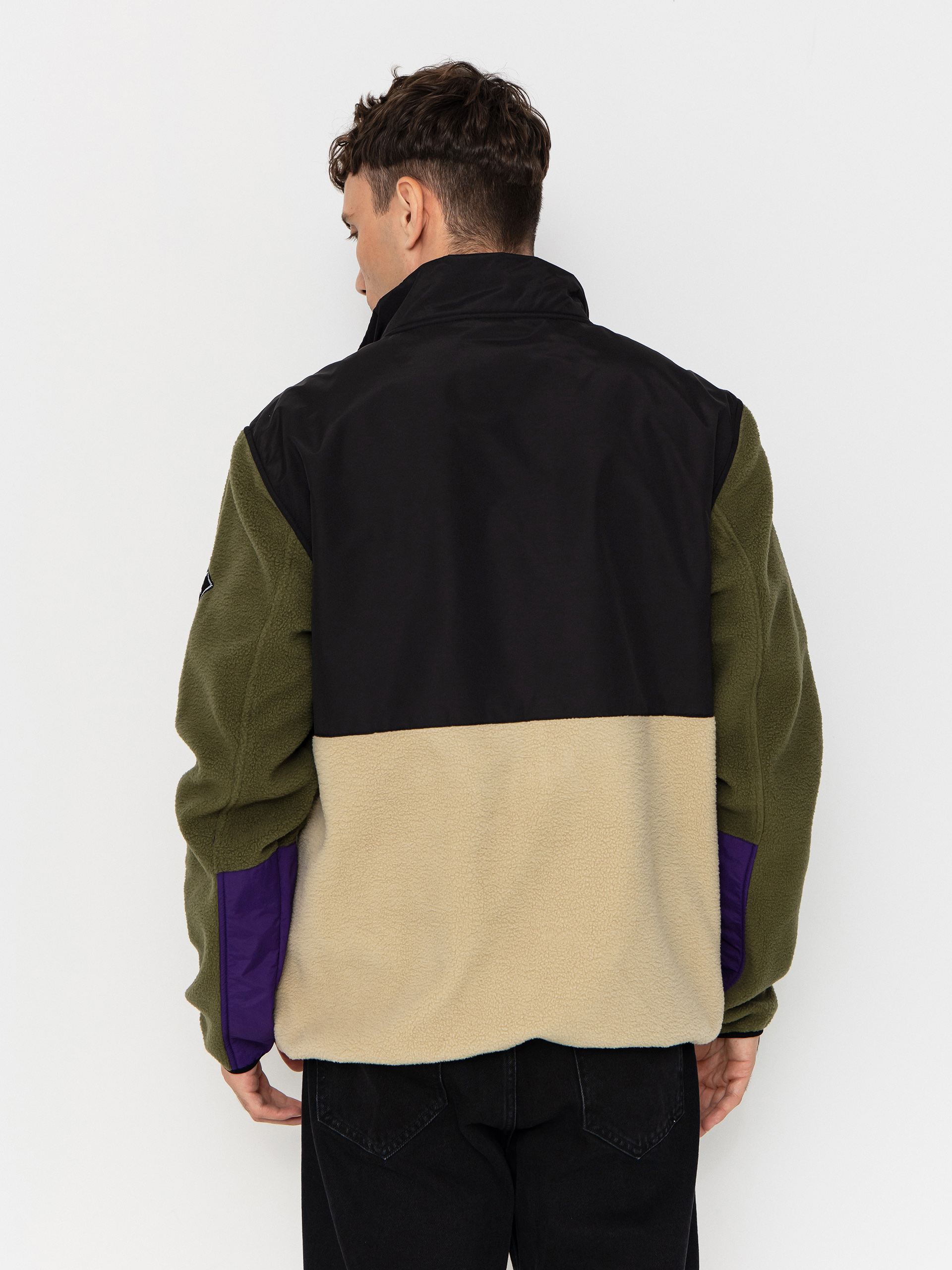 Kurtka Iriedaily Auf Deck Fleece (deep purple)