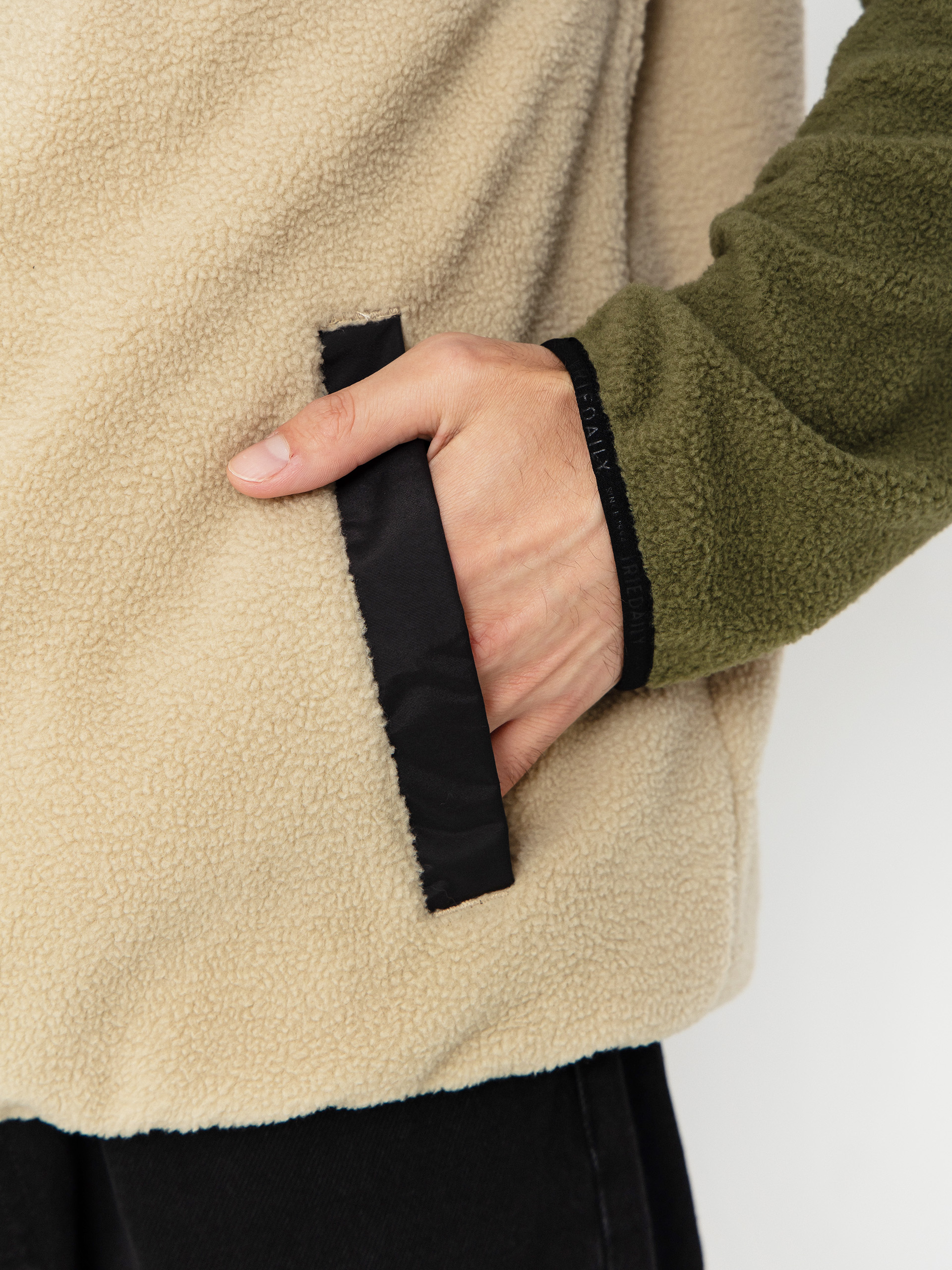 Kurtka Iriedaily Auf Deck Fleece (deep purple)