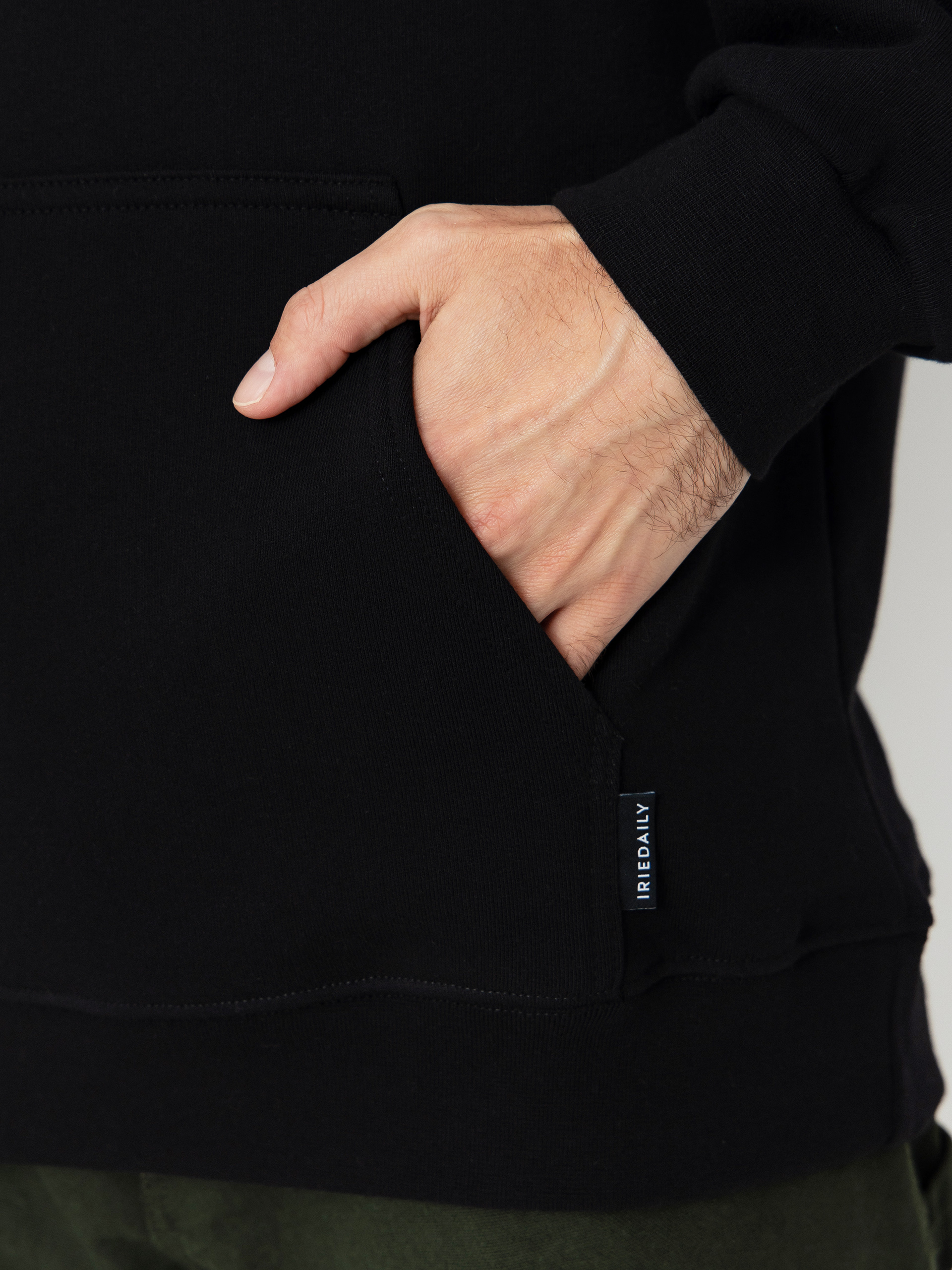 Bluza z kapturem Iriedaily No Love HD (black)