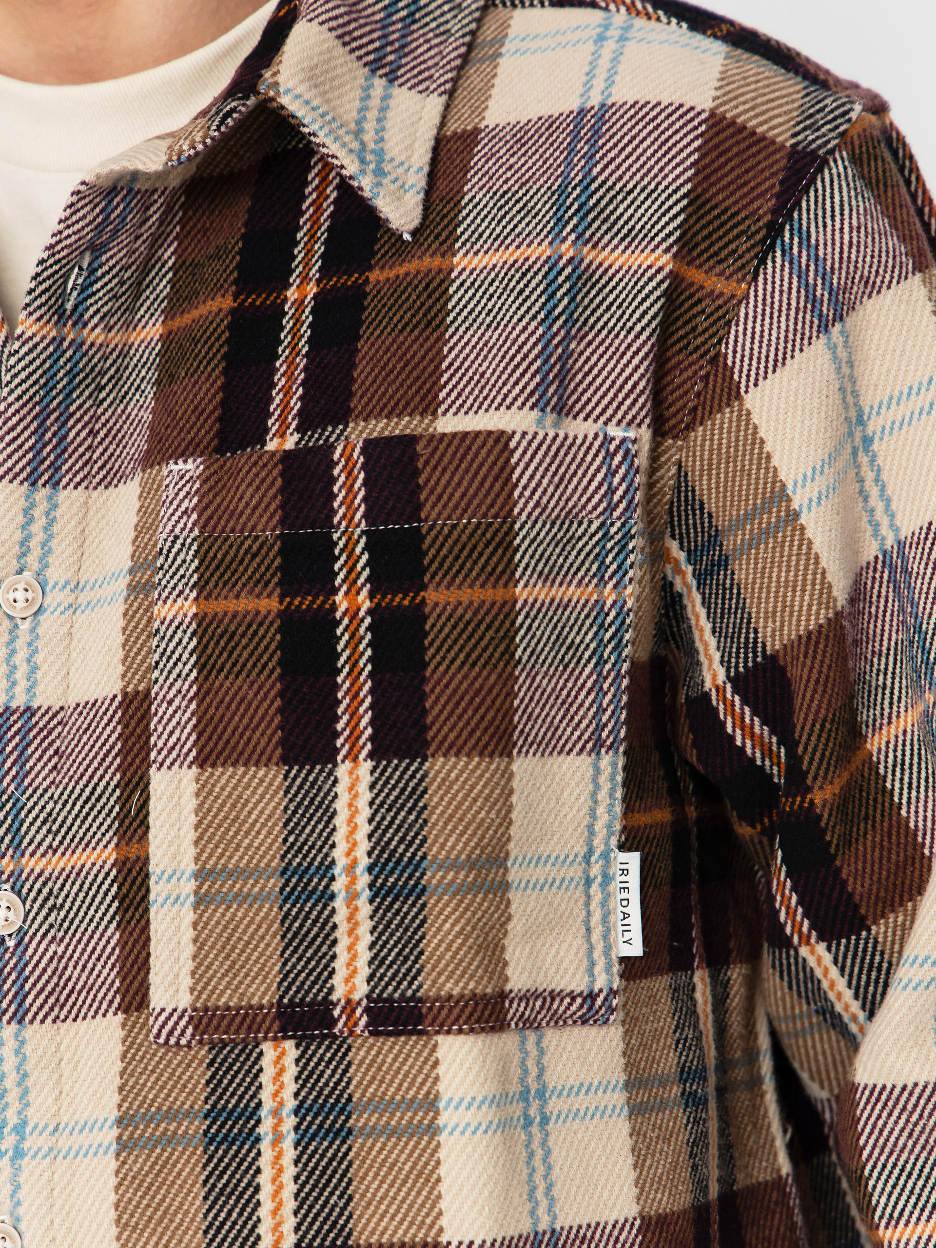 Koszula Iriedaily Chillax Lumber (sandstone)