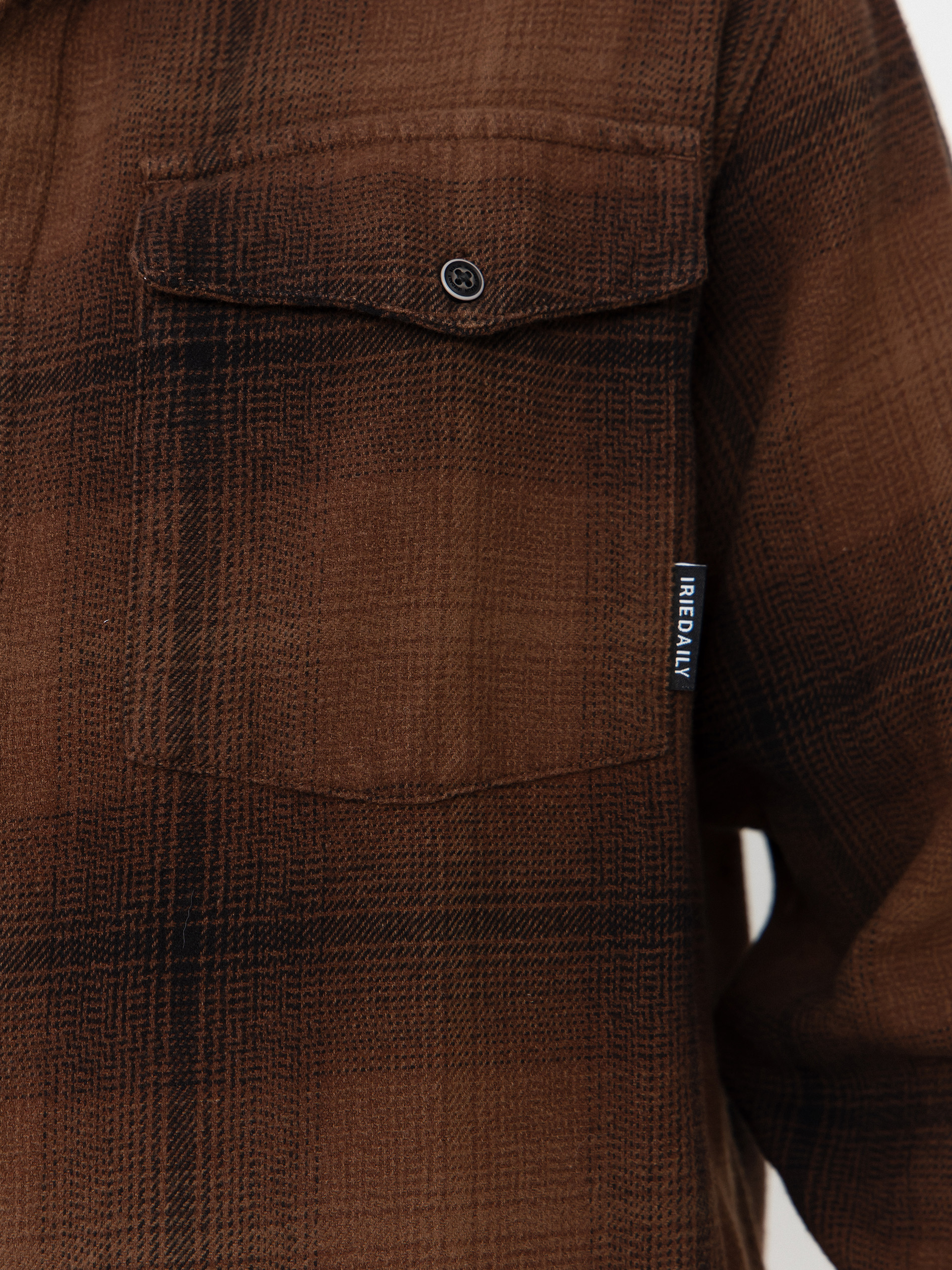 Koszula Iriedaily Rosomako Eco (dark coffee)