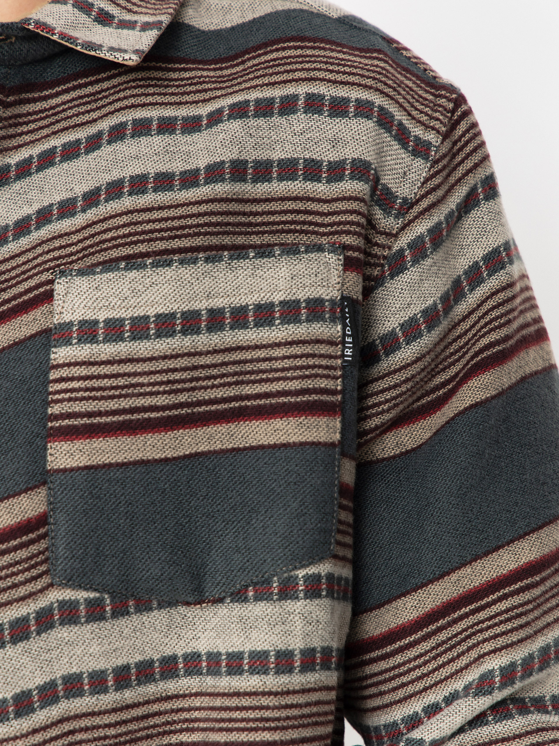 Koszula Iriedaily Santania (khaki green)