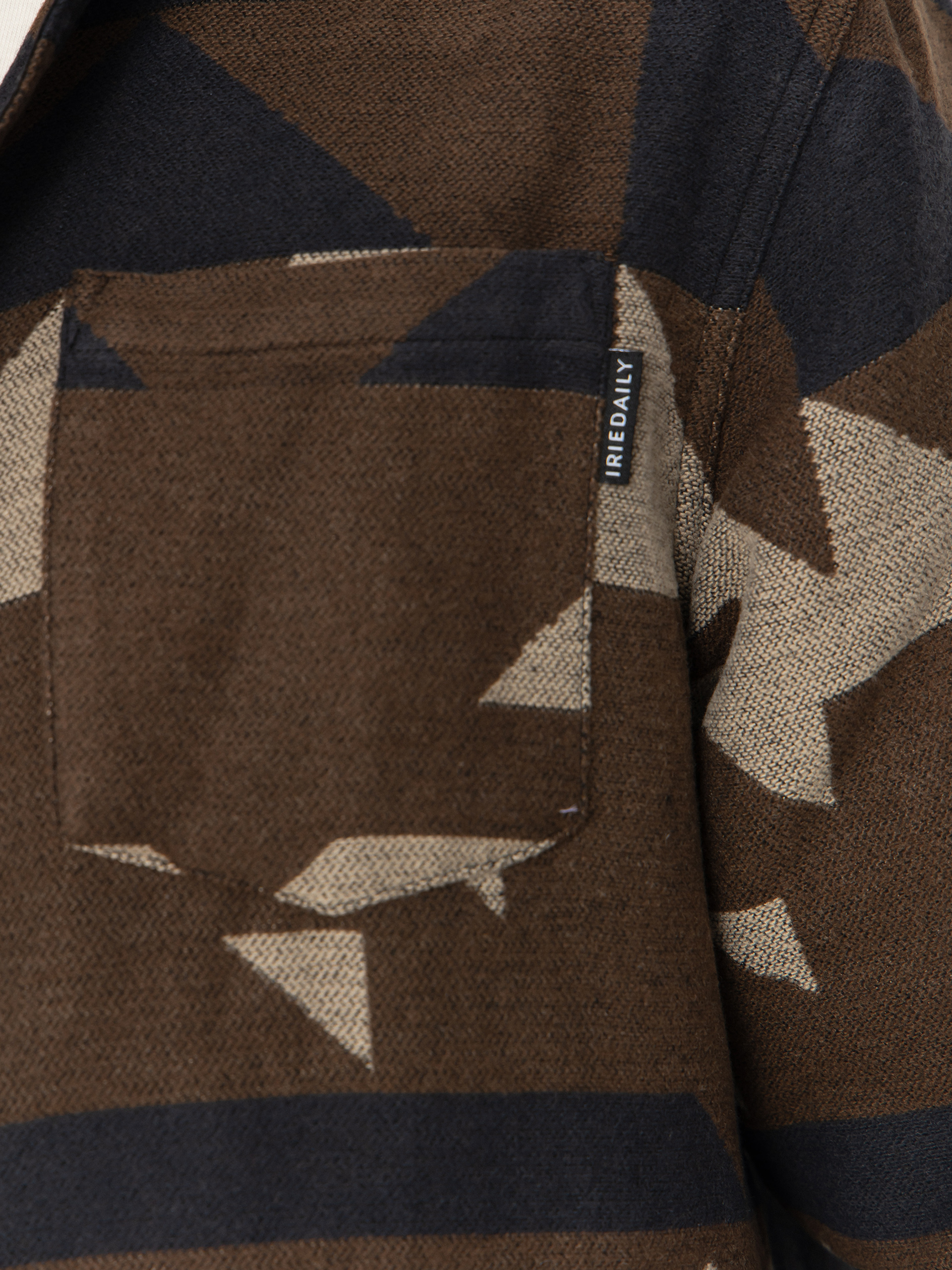 Koszula Iriedaily Santania (dark coffee)