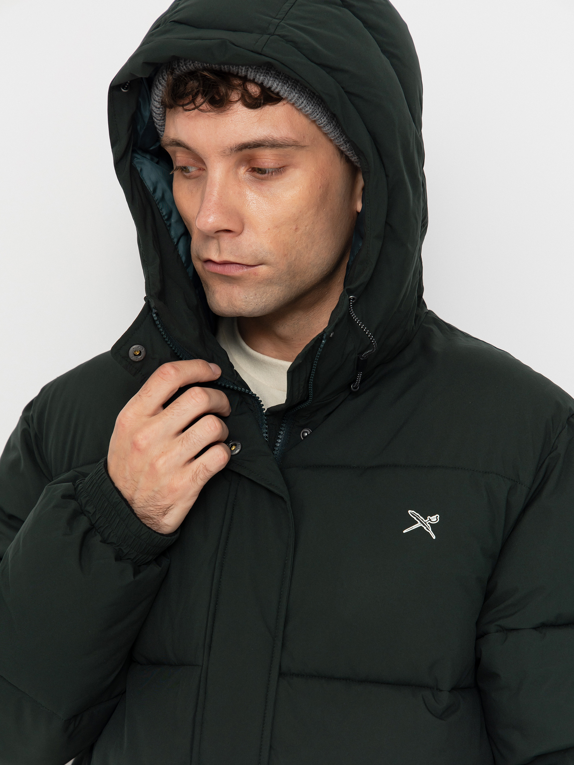 Kurtka Iriedaily Carlo Puffer (dark jungle)