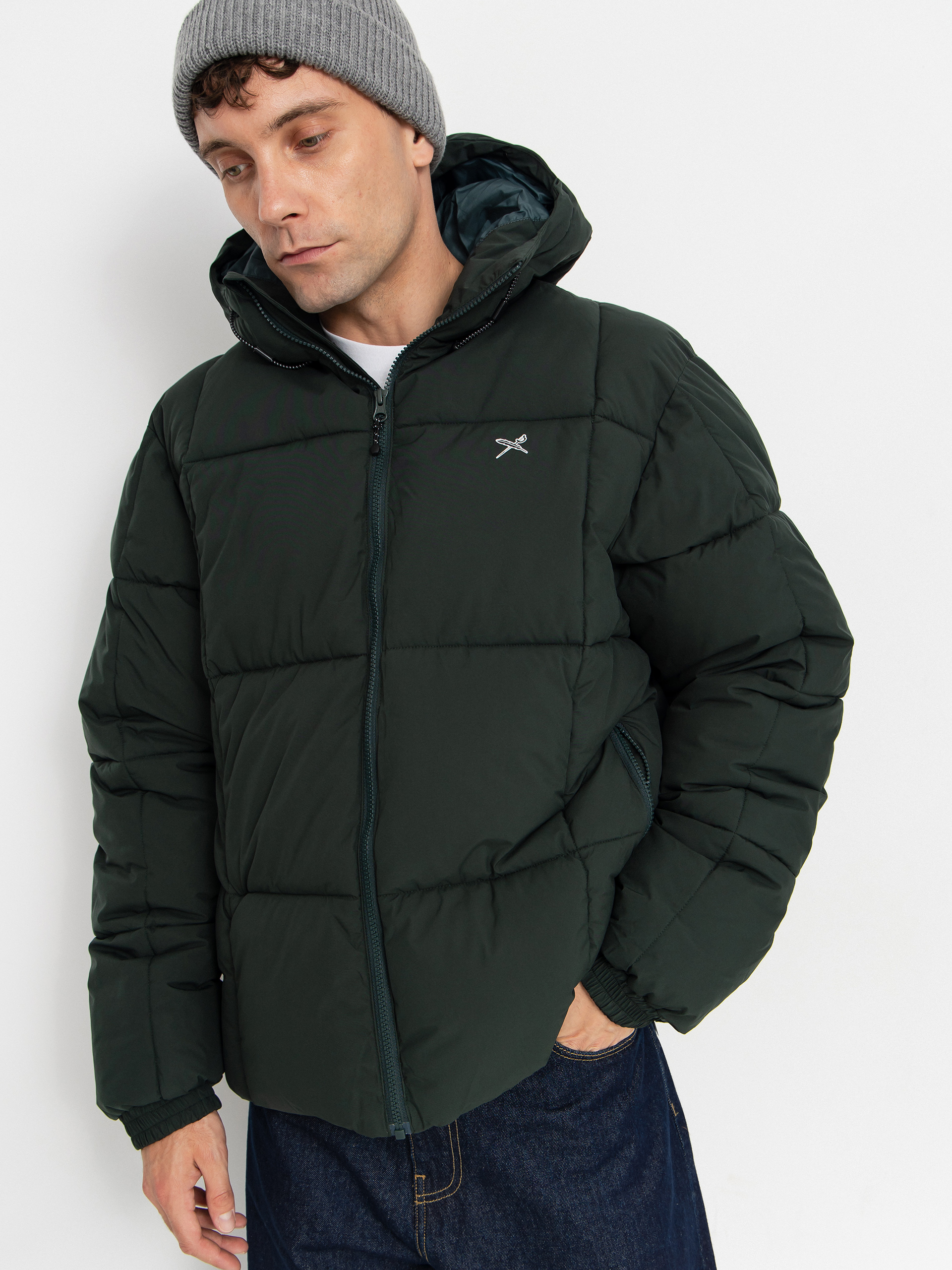 Kurtka Iriedaily Carlo Puffer (dark jungle)