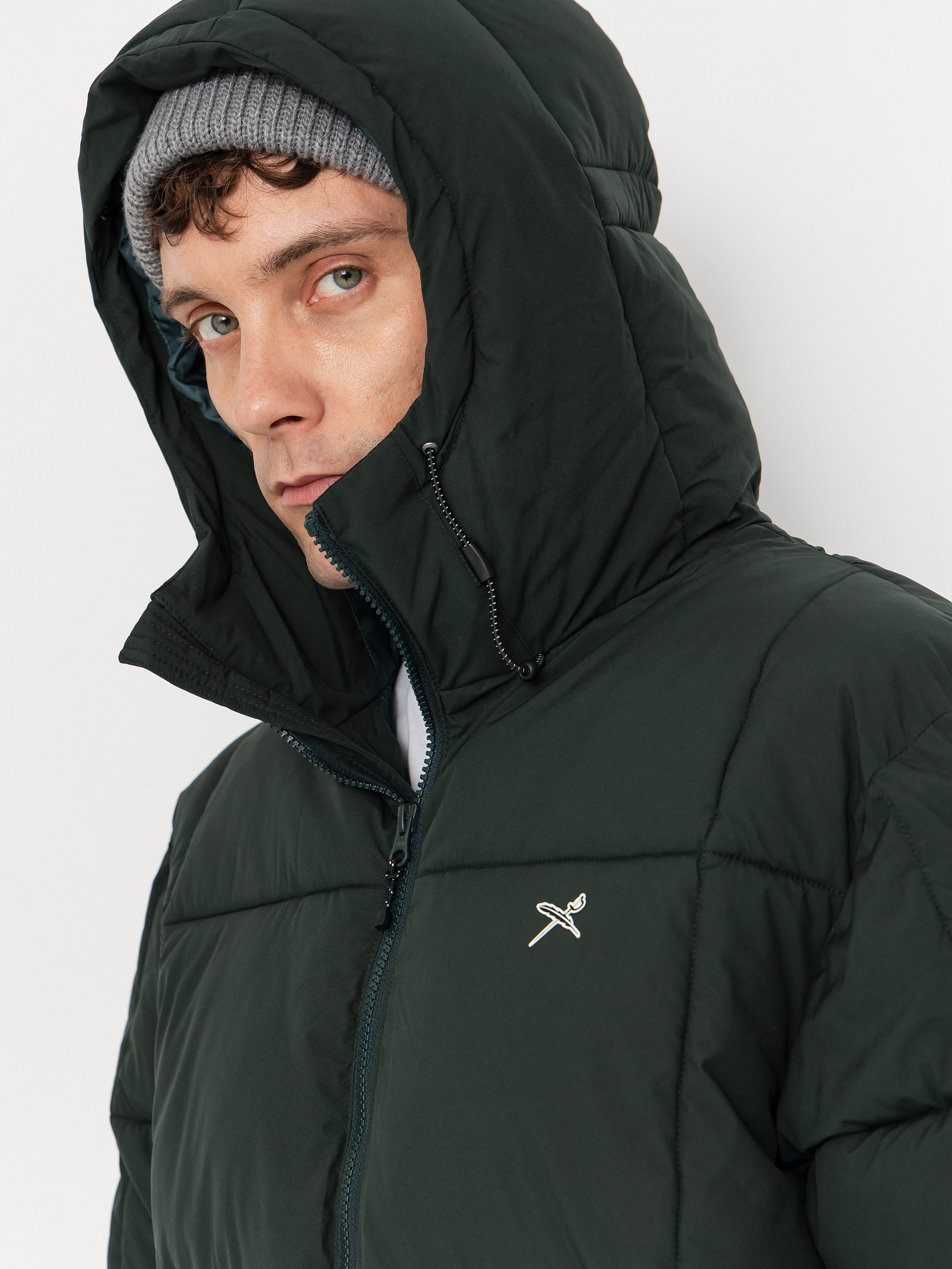 Kurtka Iriedaily Carlo Puffer (dark jungle)