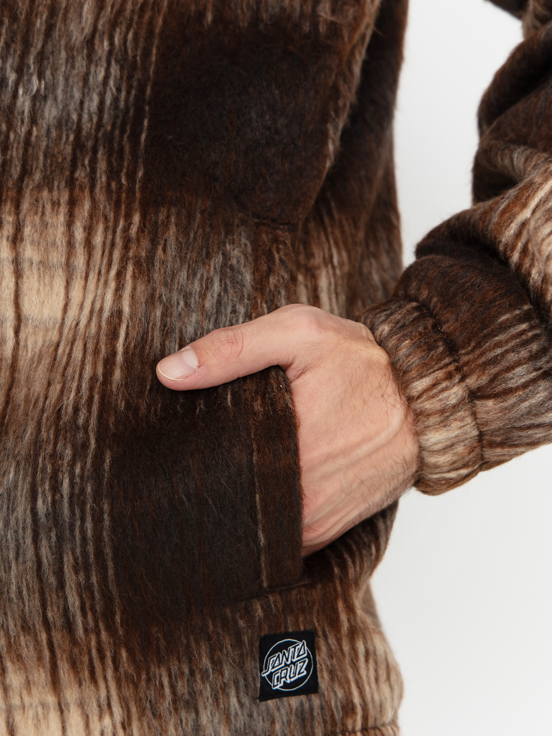 Kurtka Santa Cruz Hideout (brown check)