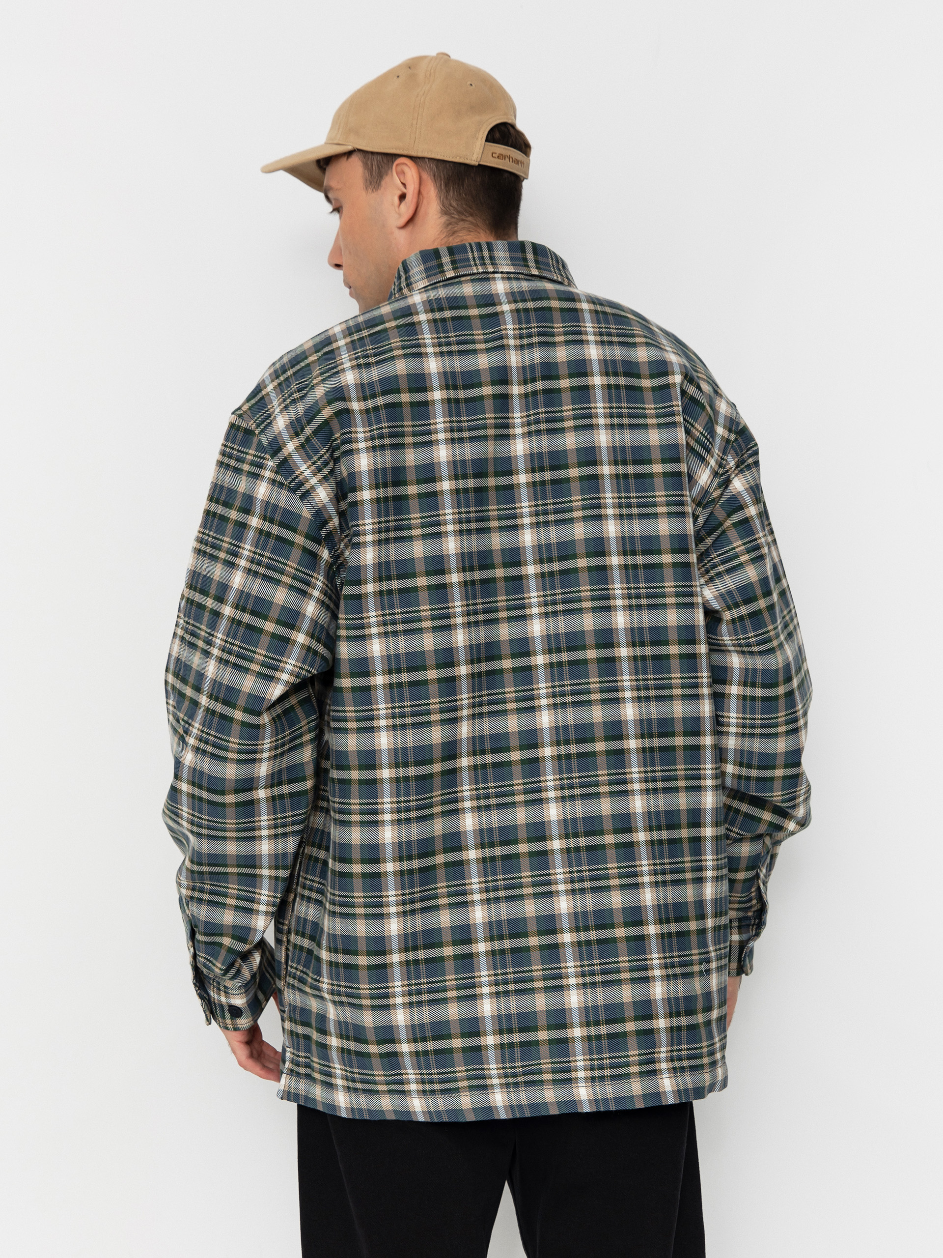 Kurtka Carhartt WIP Cronyn (cronyn check/dark navy)