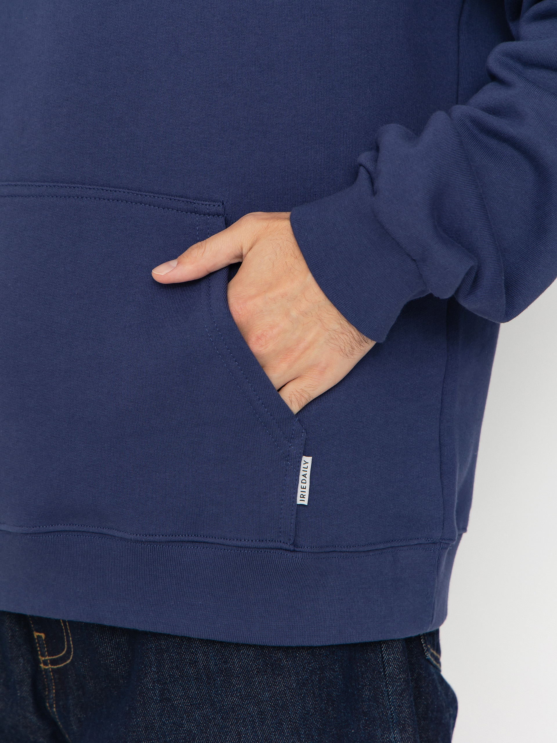 Bluza z kapturem Iriedaily Mini Flag 2 HD (crown blue)