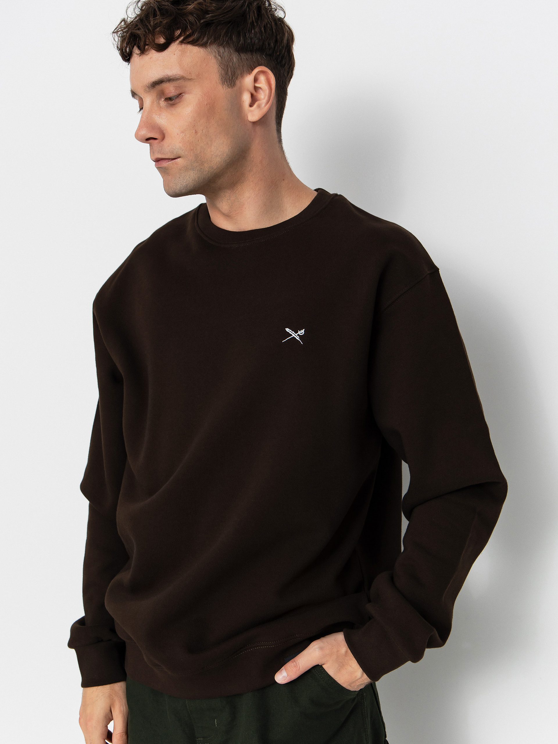 Bluza Iriedaily Mini Flag 2 (dark coffee)