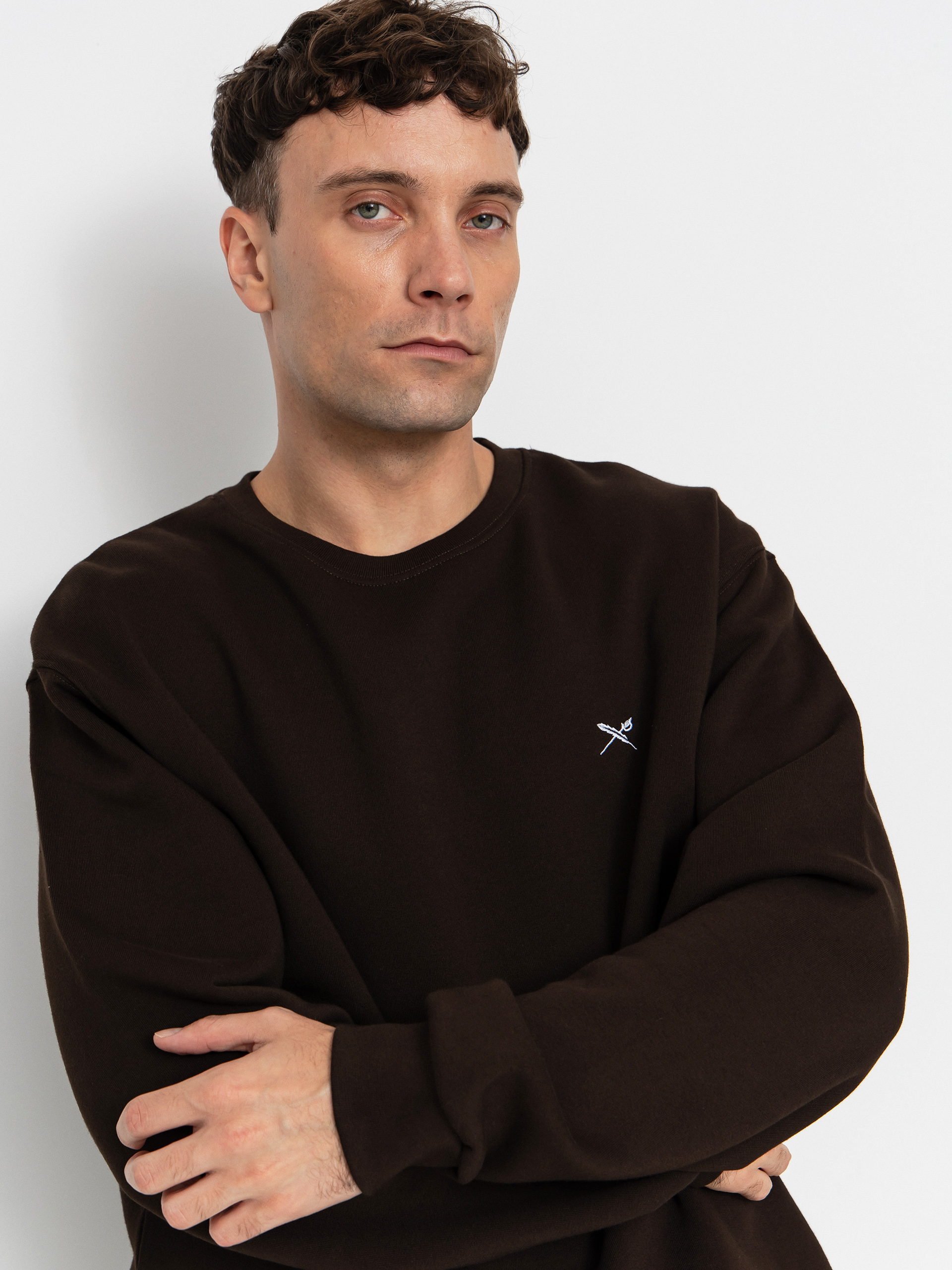 Bluza Iriedaily Mini Flag 2 (dark coffee)