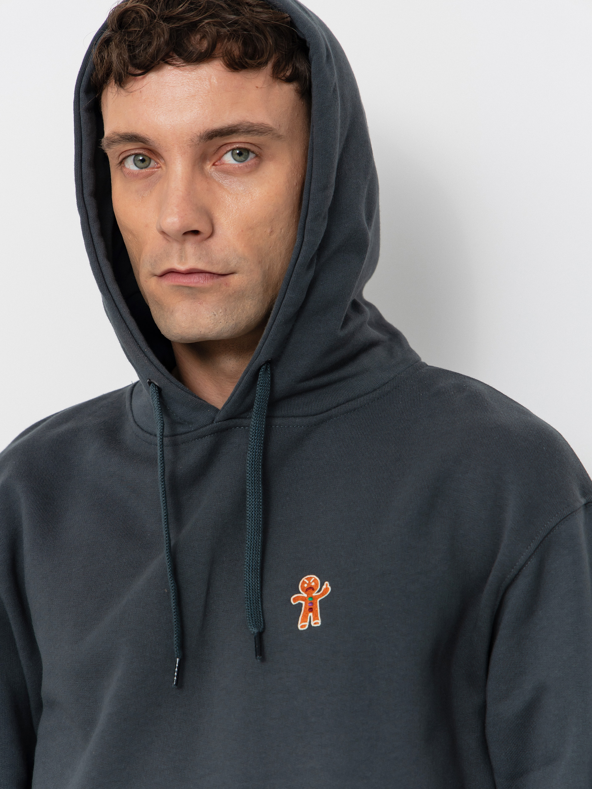 Bluza z kapturem Iriedaily Cookieman HD (dark jungle)