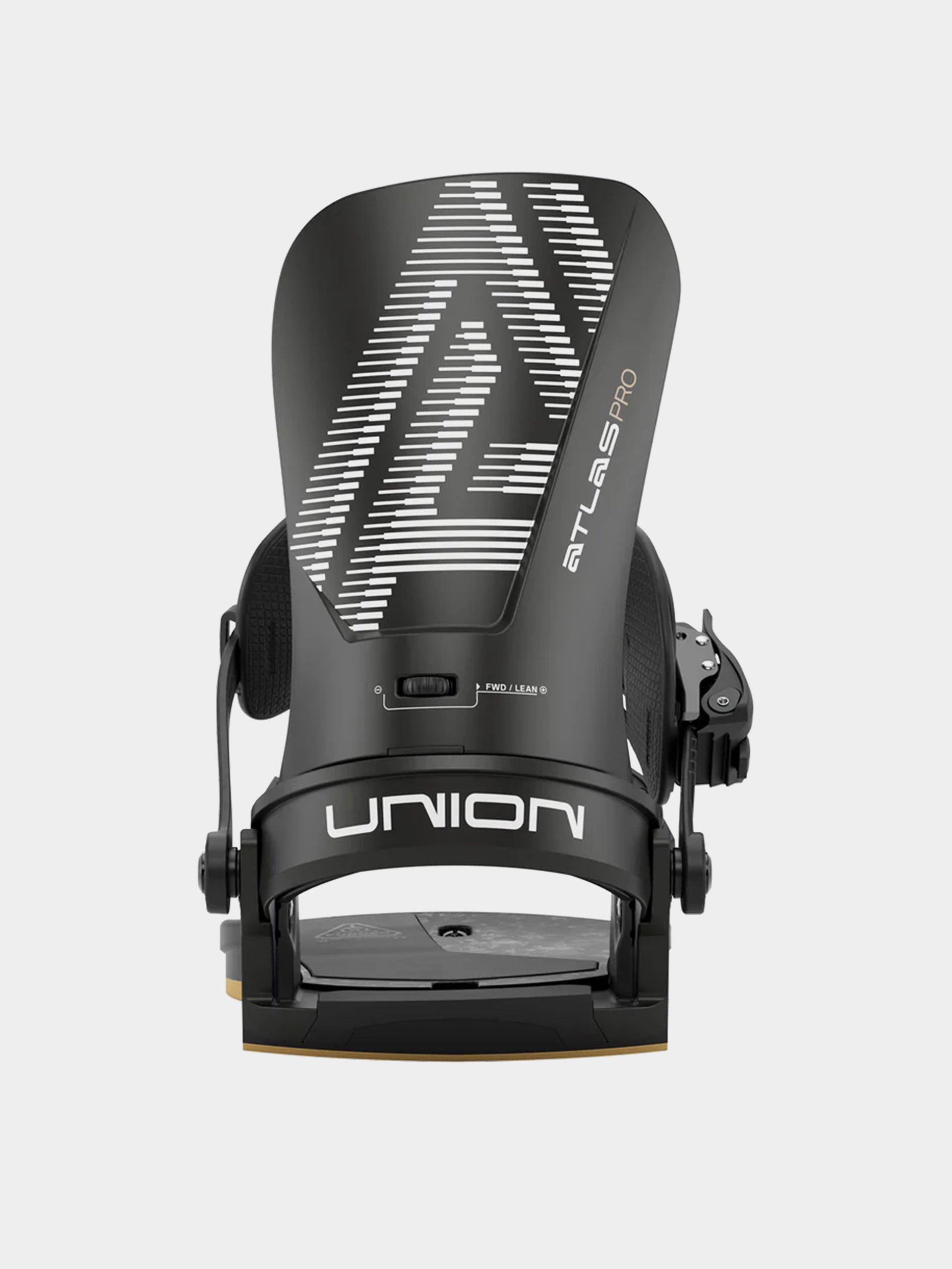 Męskie Wiązania snowboardowe Union Atlas Pro (metallic black)
