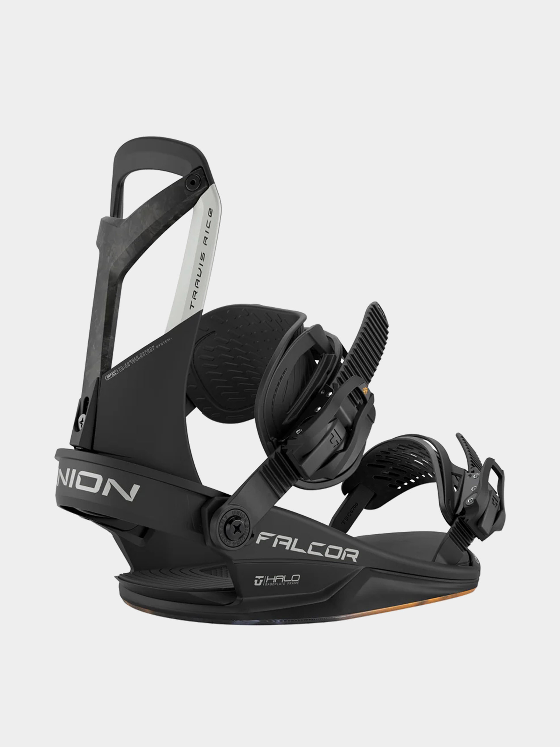 Męskie Wiązania snowboardowe Union Falcor (black)