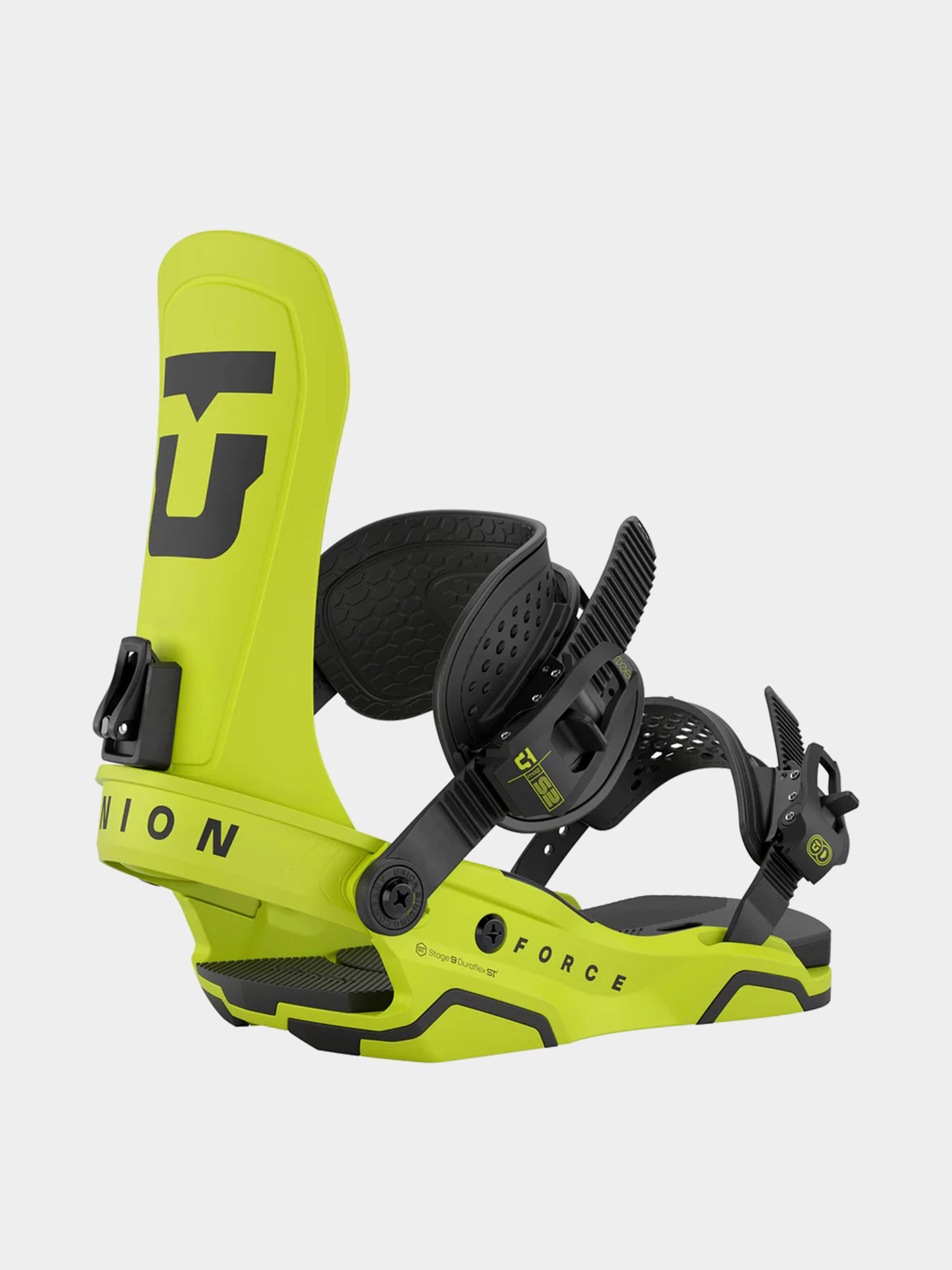 Wiązania snowboardowe Union Force Team HB (cyber lime)