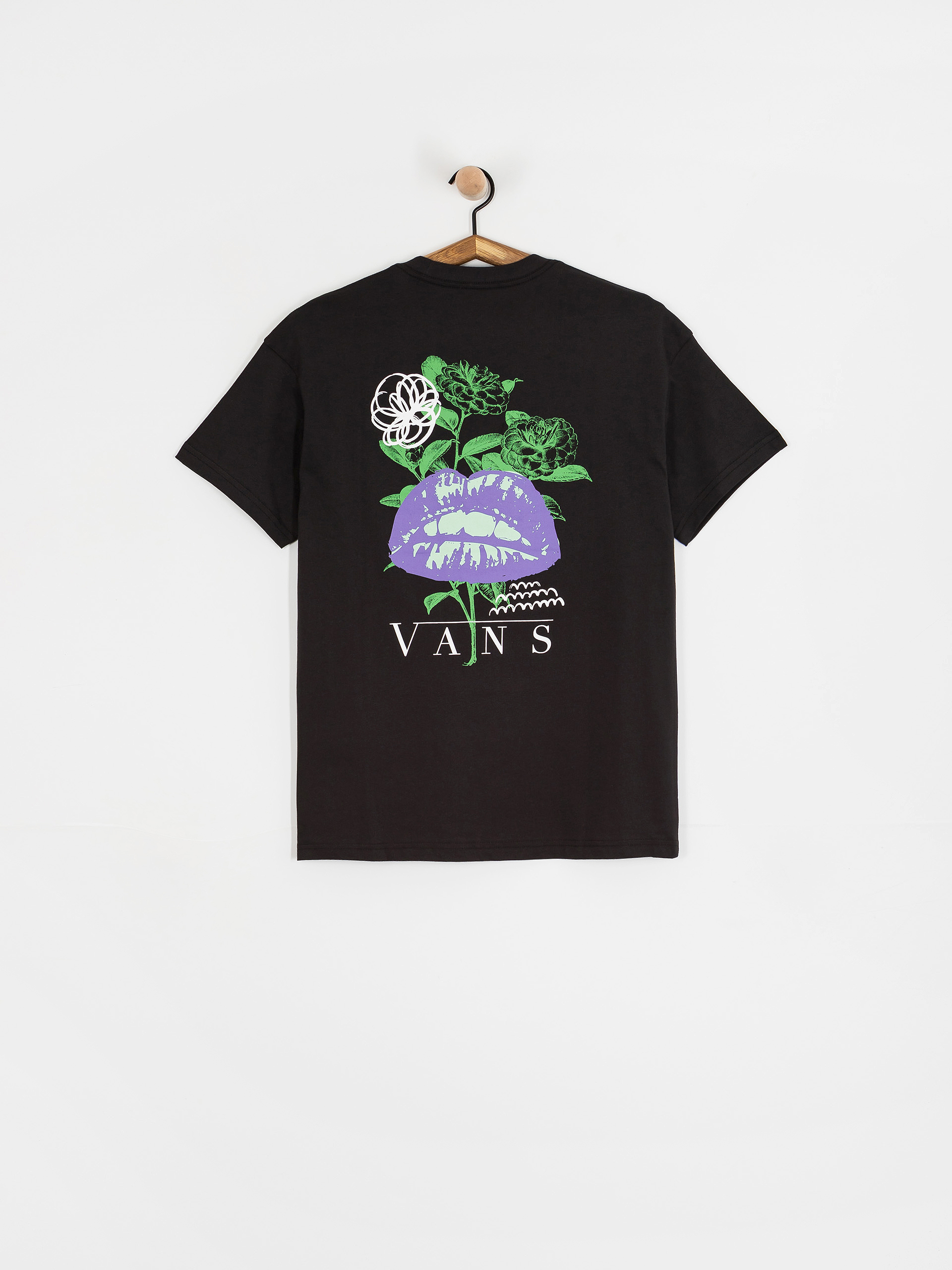 T-shirt Vans Talk Talk Os Wmn (black)