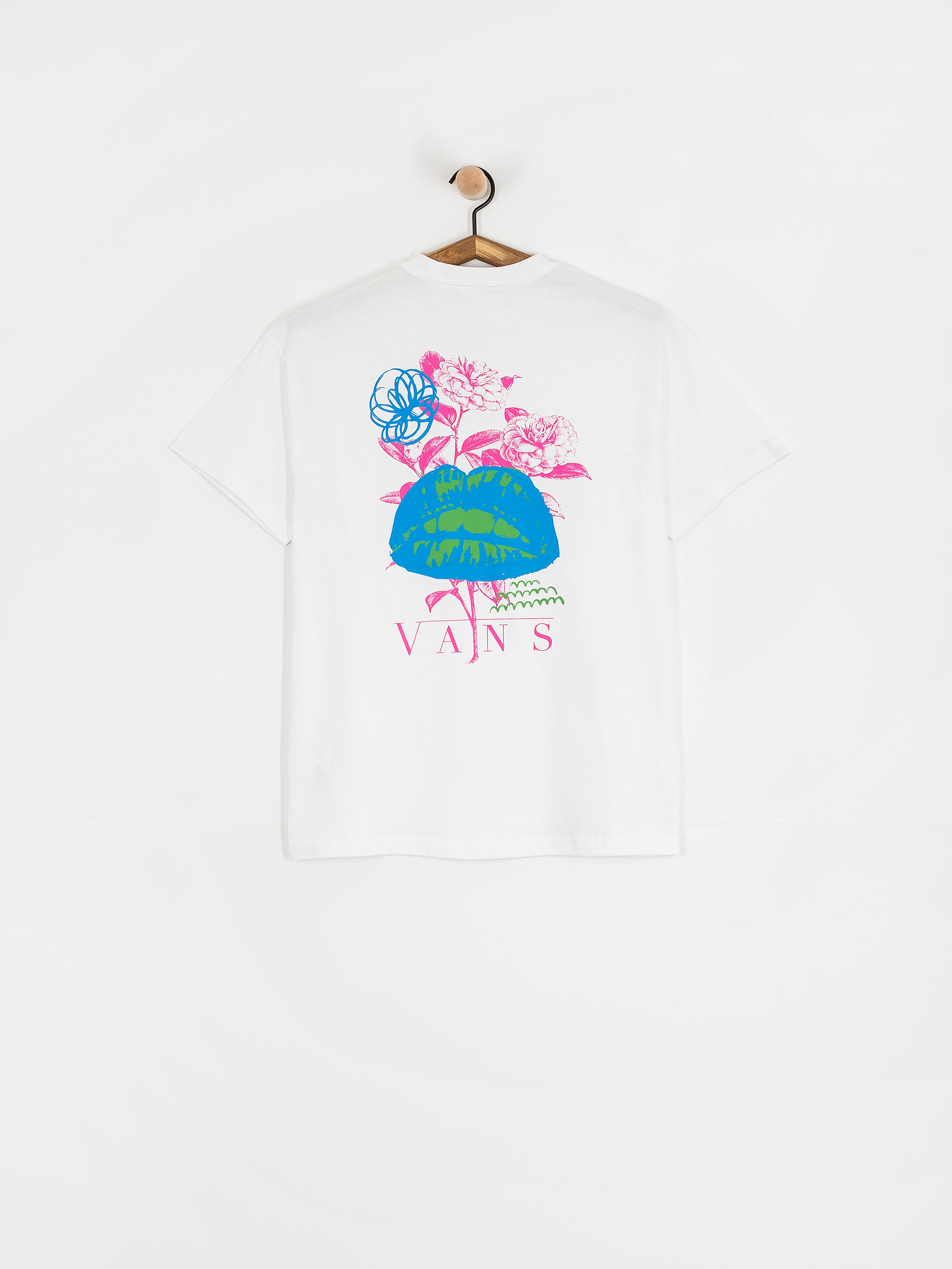 T-shirt Vans Talk Talk Os Wmn (white)