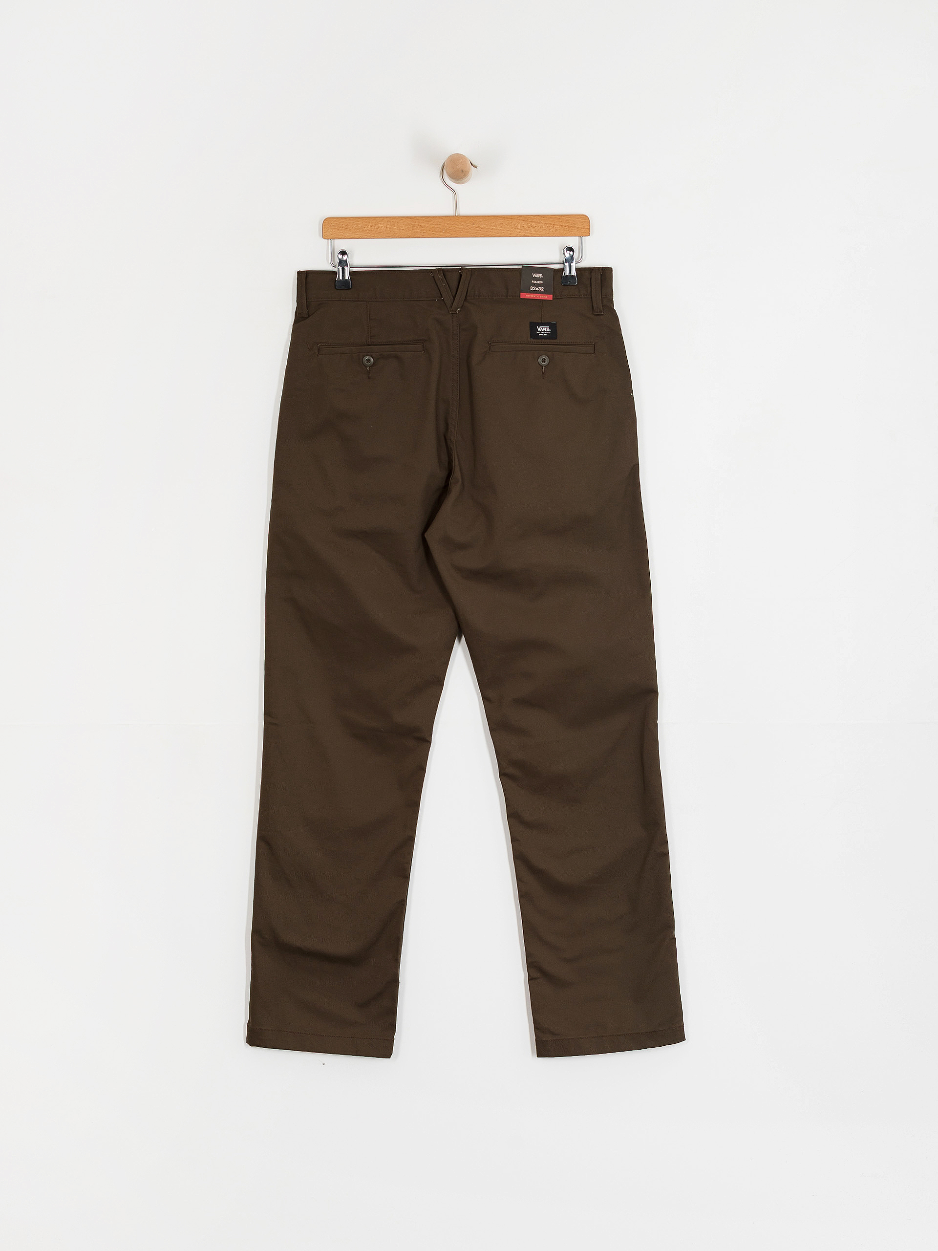 Spodnie Vans Authentic Chino Relaxed (coal brown)